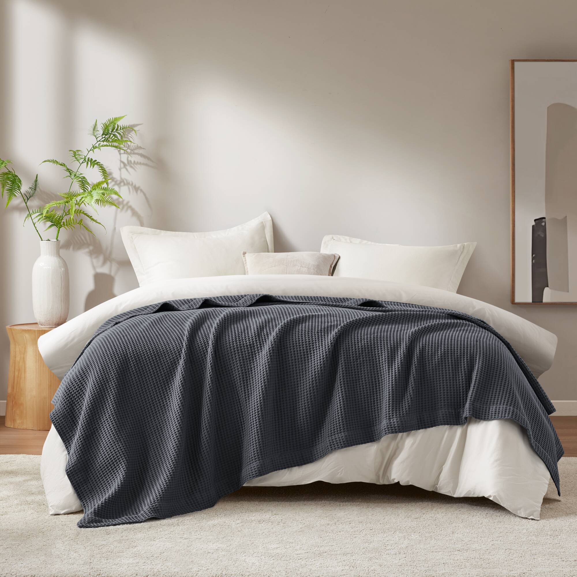 Waffle Cotton Blanket
