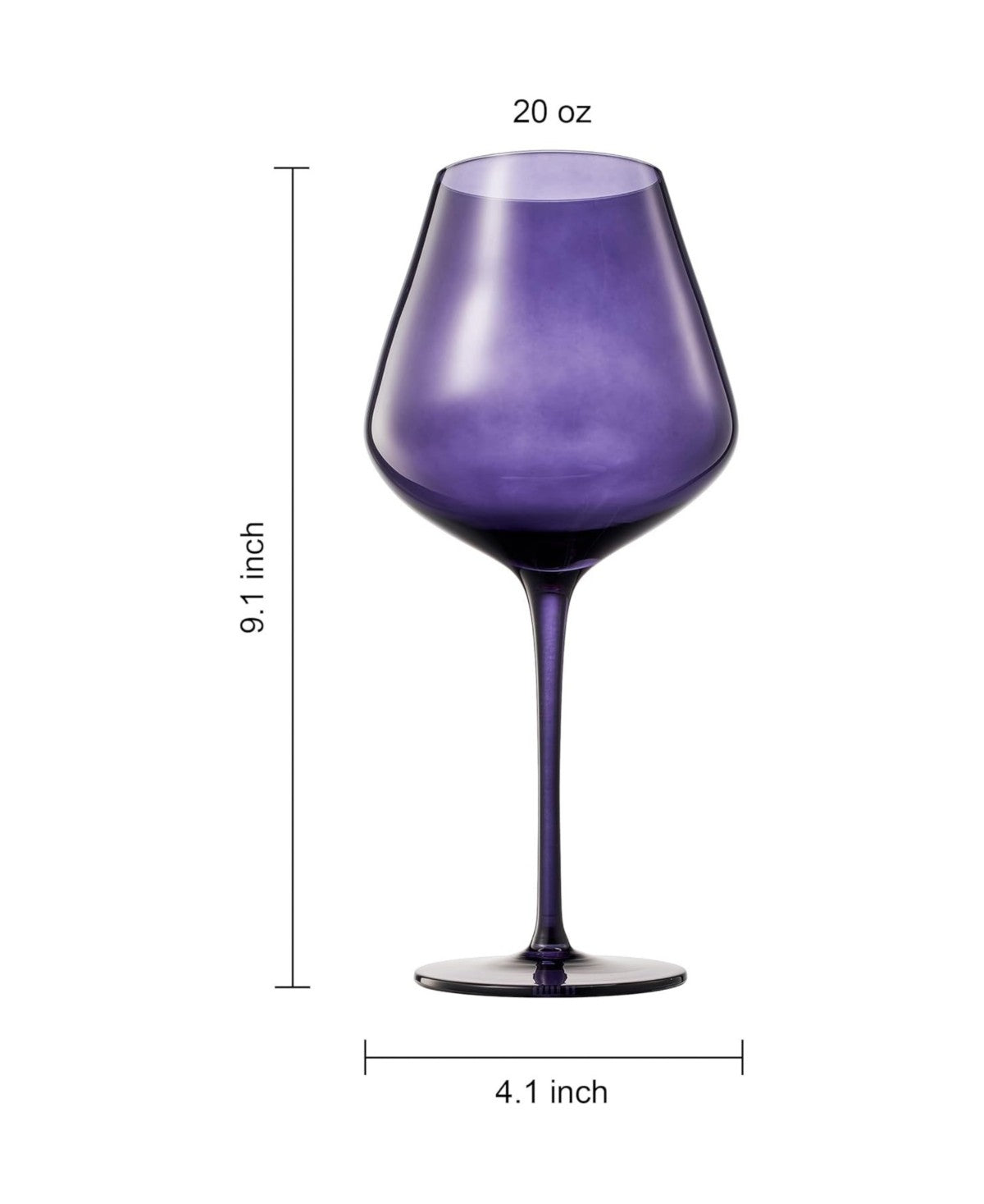 Santorini Wine Glasses Set of 5