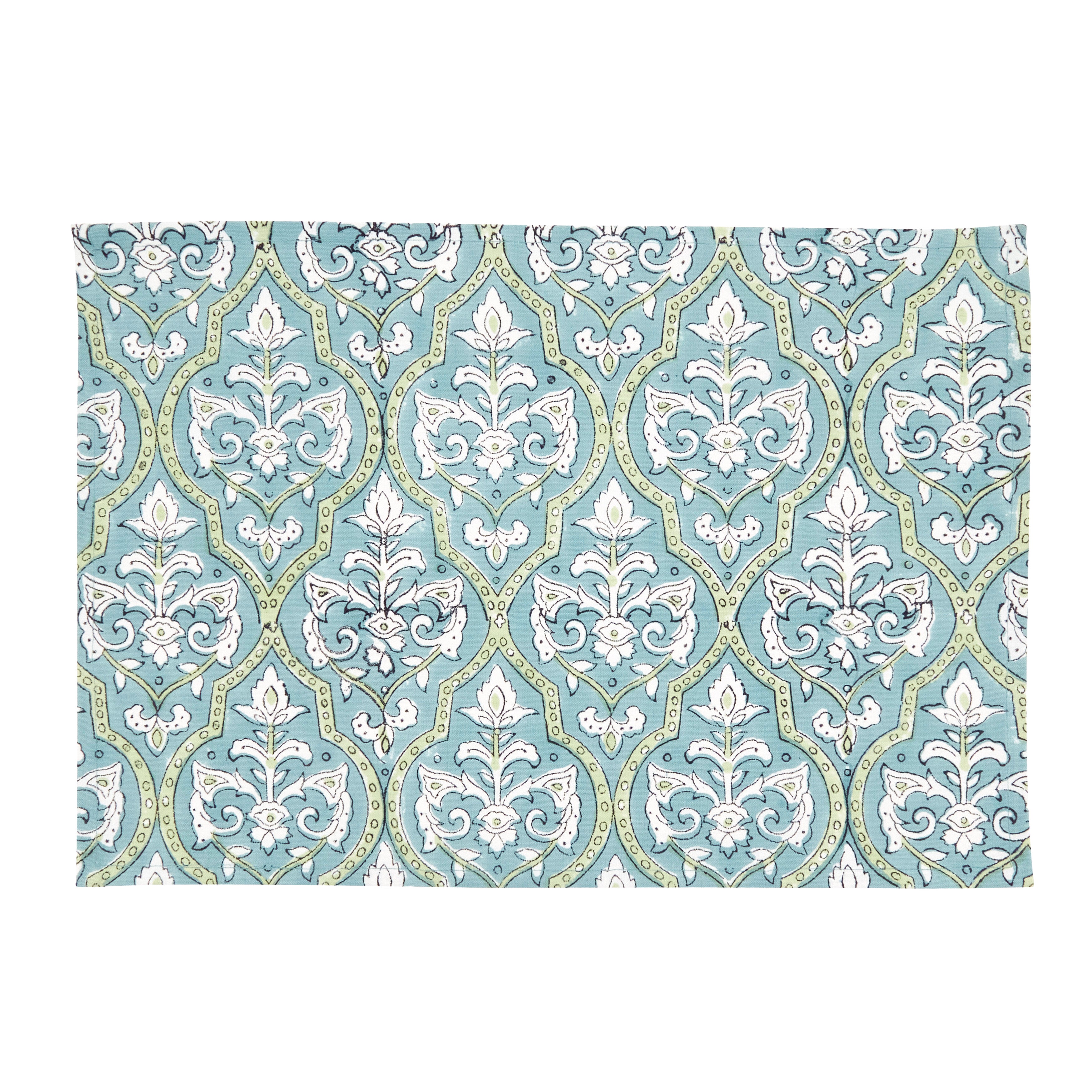 Ornate Medallion Cotton Placemats, Set of 4