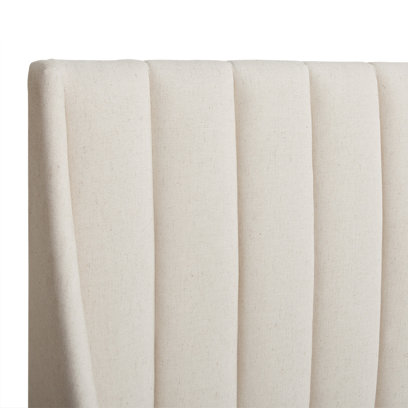 Asphodel Upholstered Platform Bed with Channel Tufted Headboard