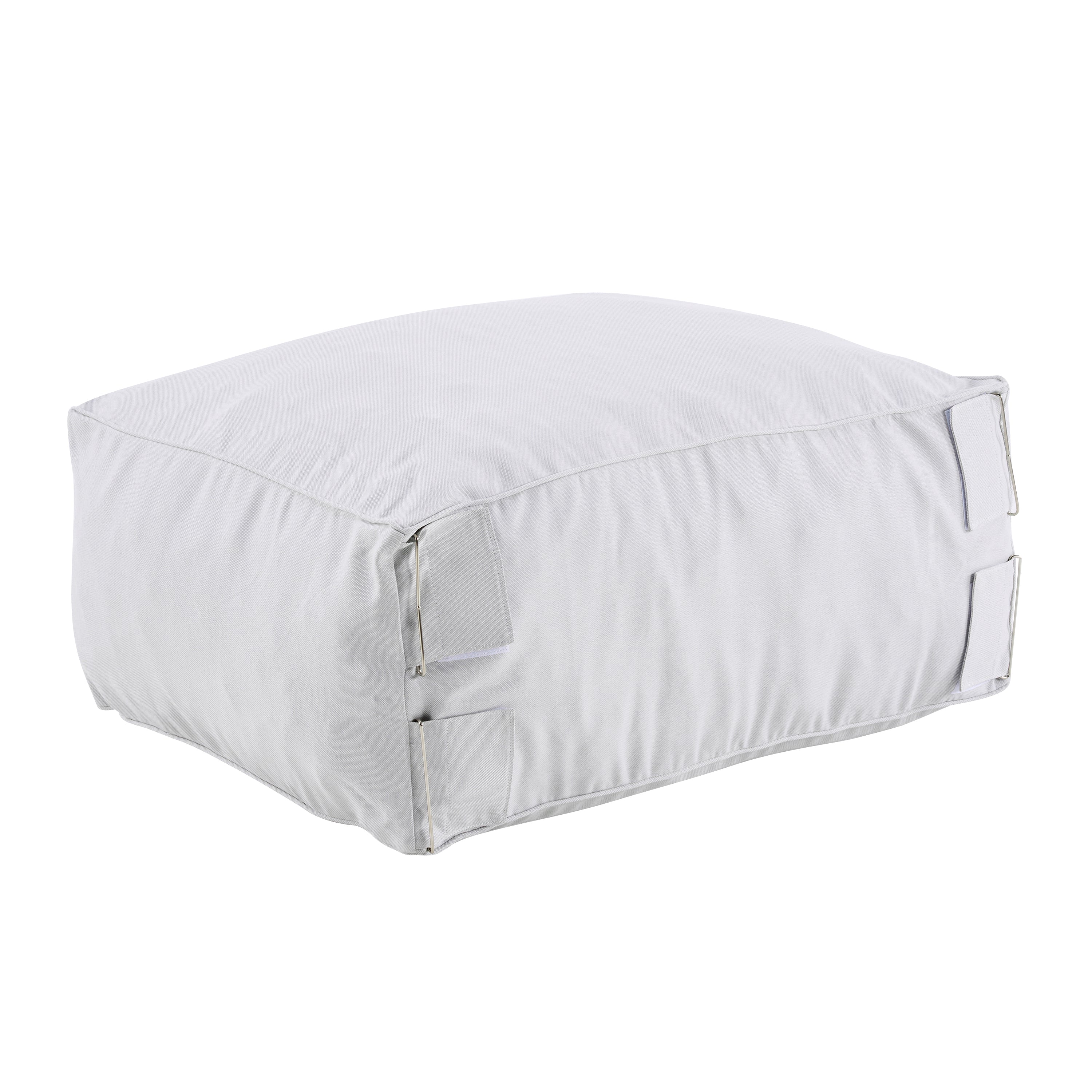Nerissa Outdoor Patio Bean Bag Sofa Ottoman