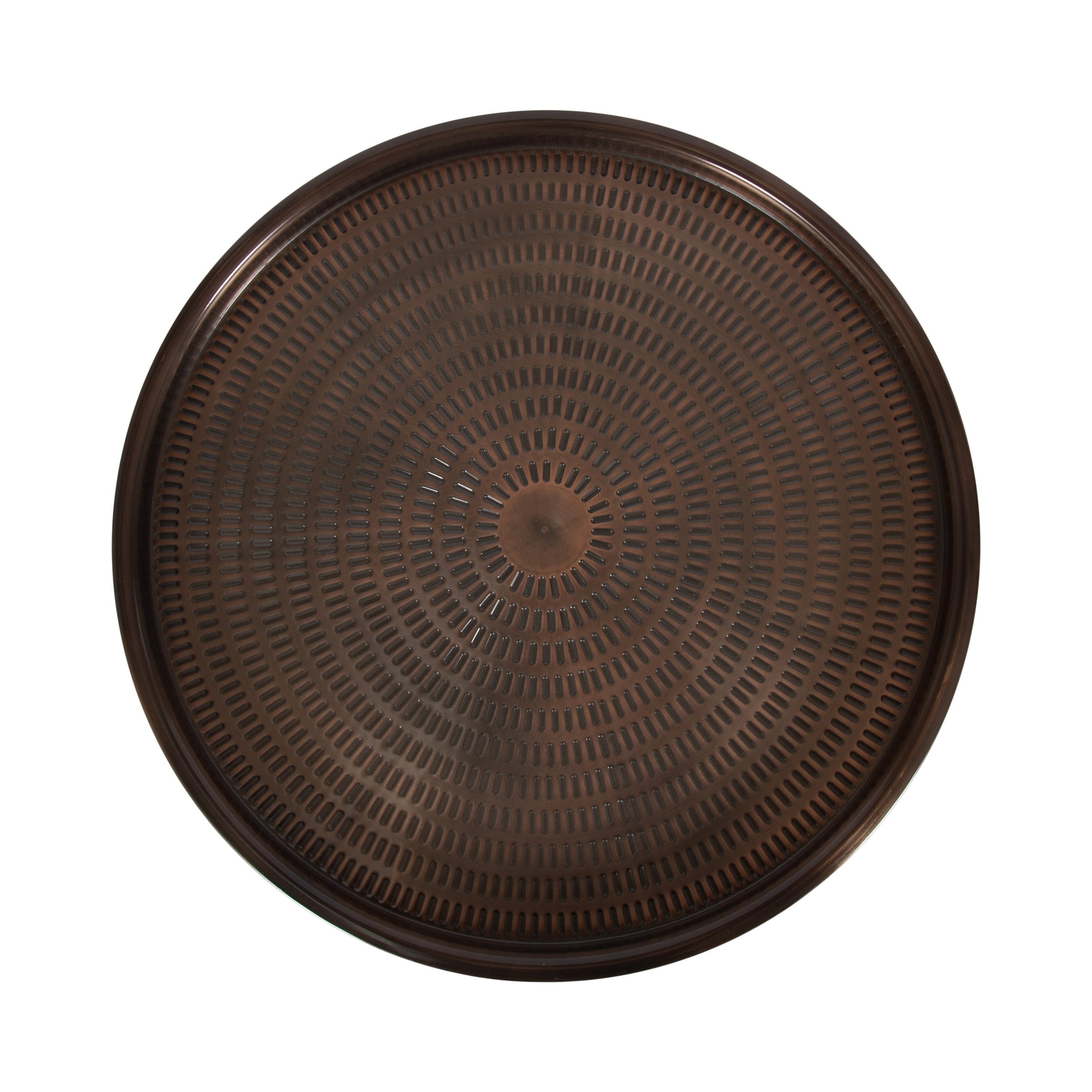 Mahdavi Round Metal Coffee Table