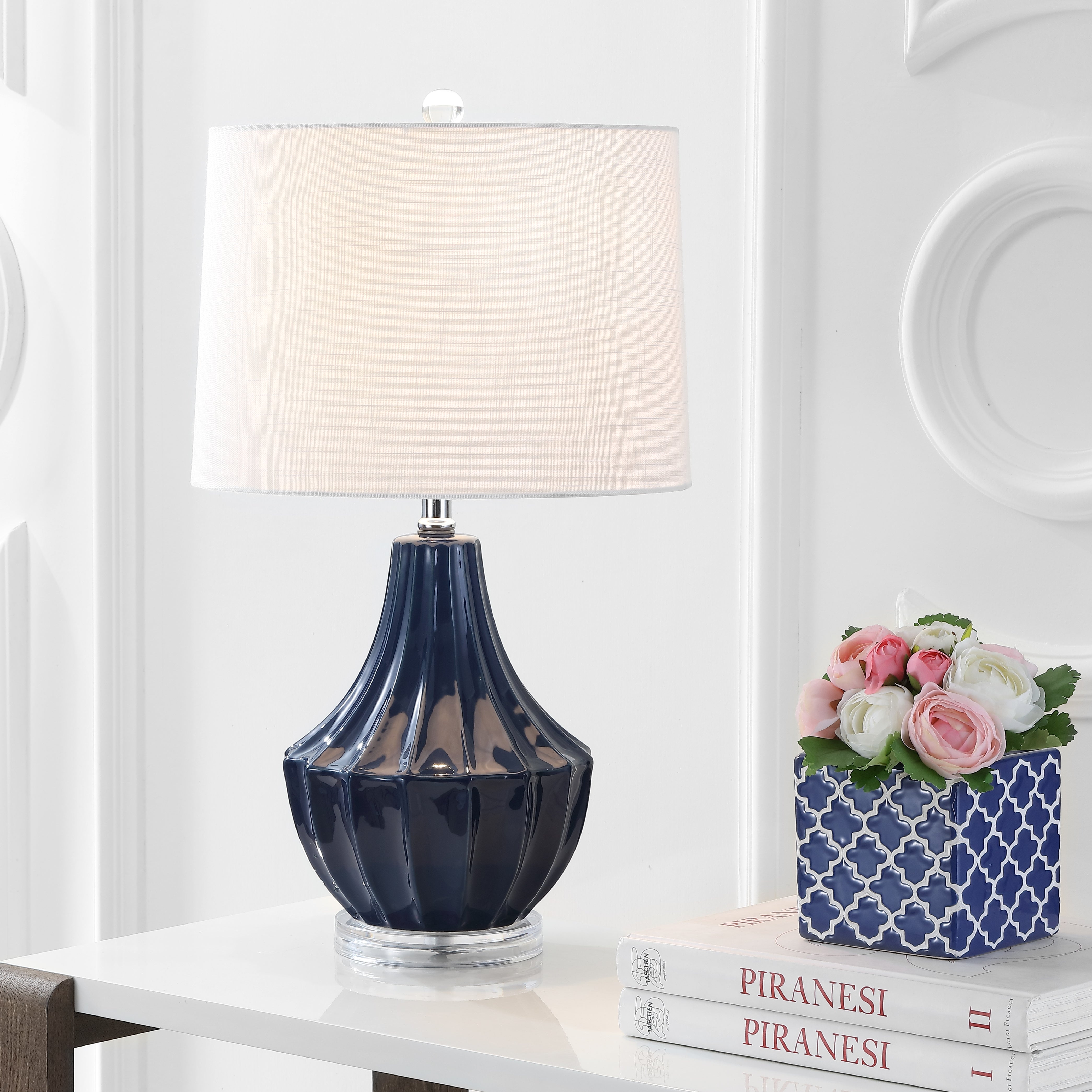 Tate Ceramic LED Table Lamp