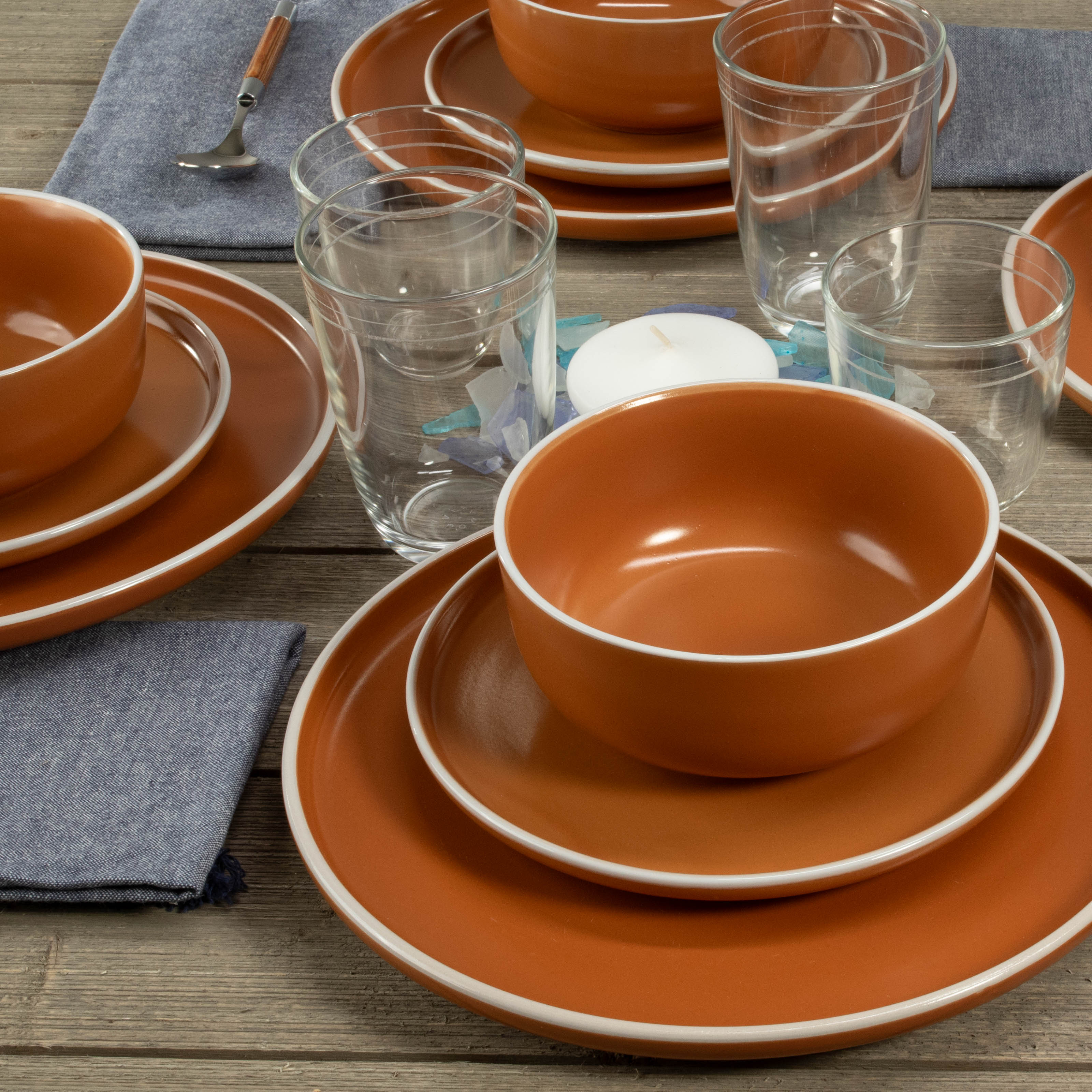 Tempo 12-piece Dinnerware Set