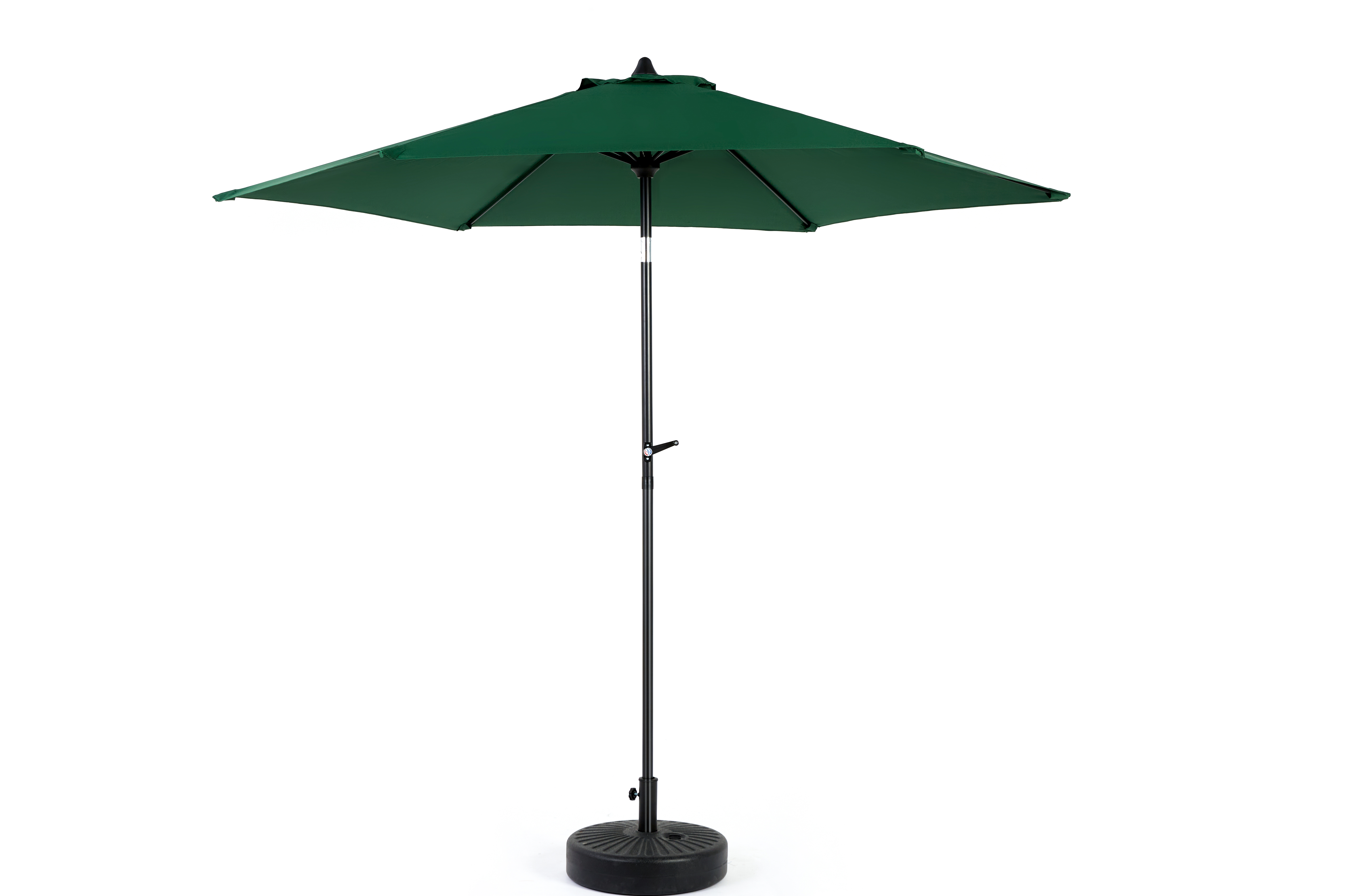 9' Outdoor Patio Umbrella Outdoor Table Umbrella with Push Button Tilt and Crank, Base Not Included