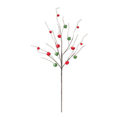 Sleigh Bell Twig Branch, Set of 6