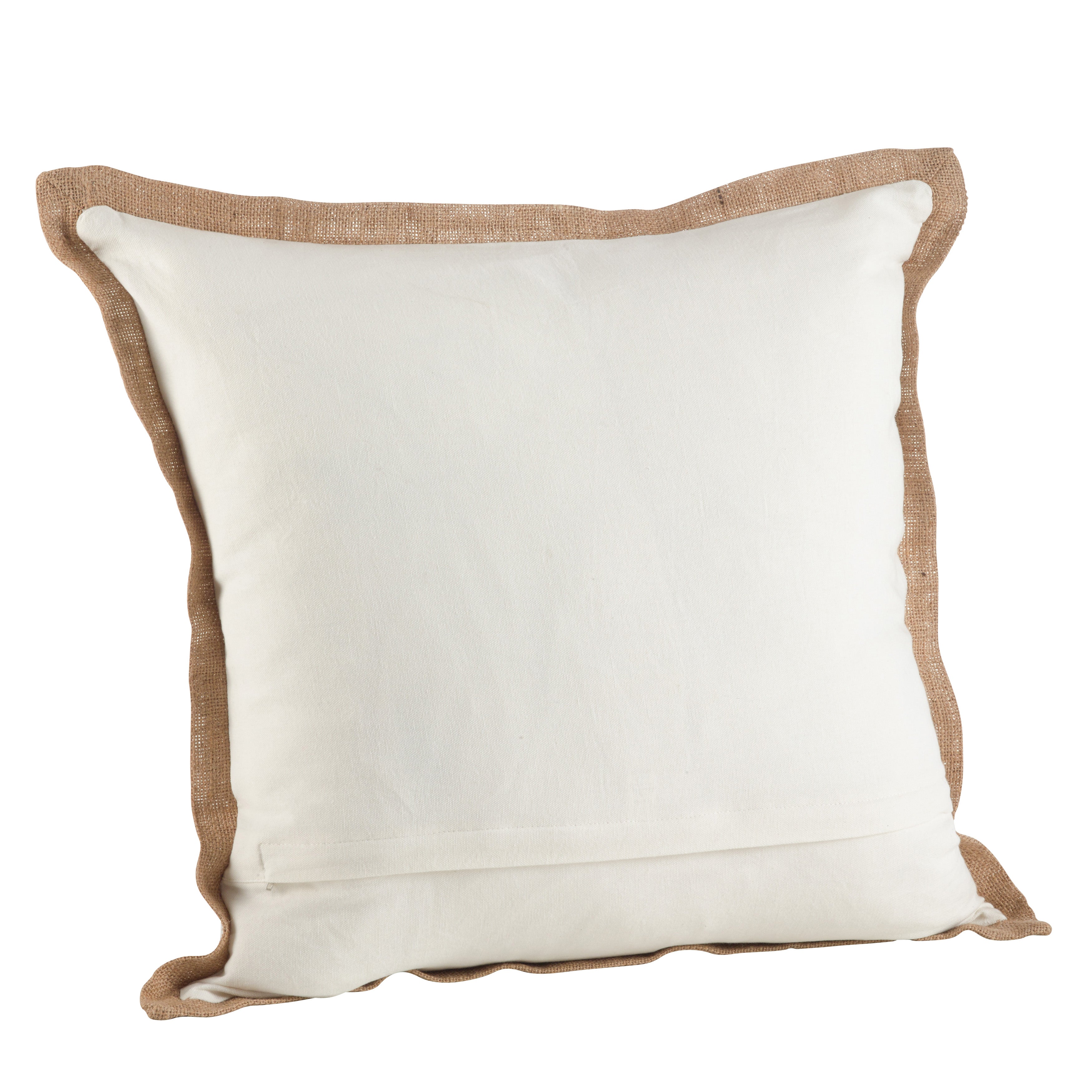 Sea Fan Coral Print Down Filled Throw Pillow