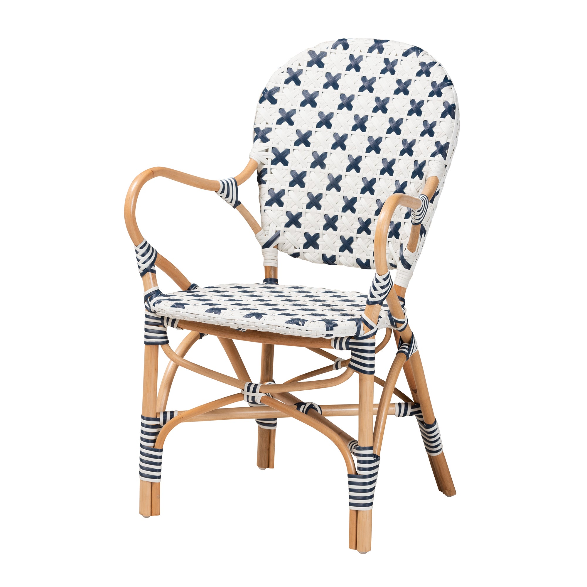 Hugo Rattan Bistro Chair