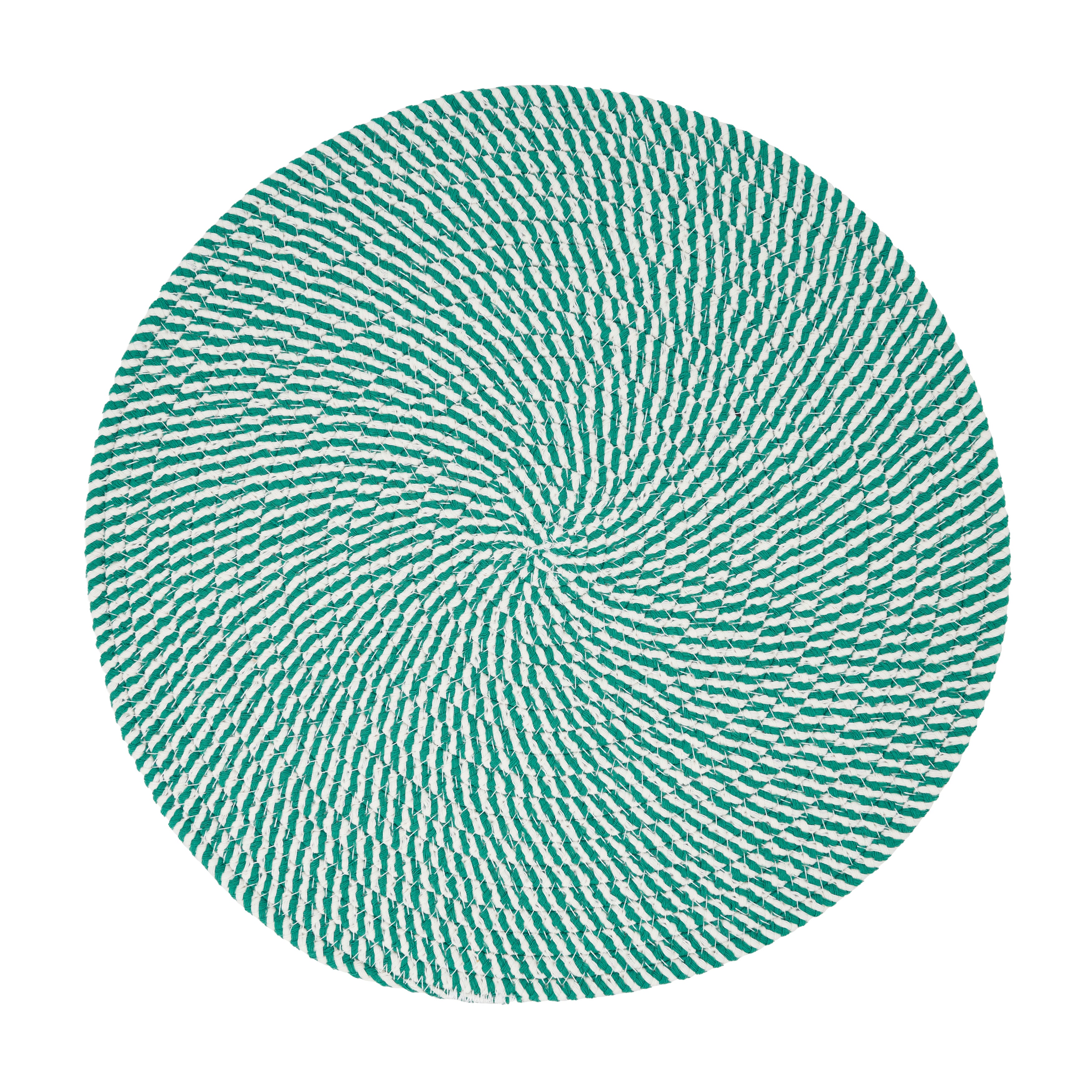 Stripes of Mint Placemat, Set of 4