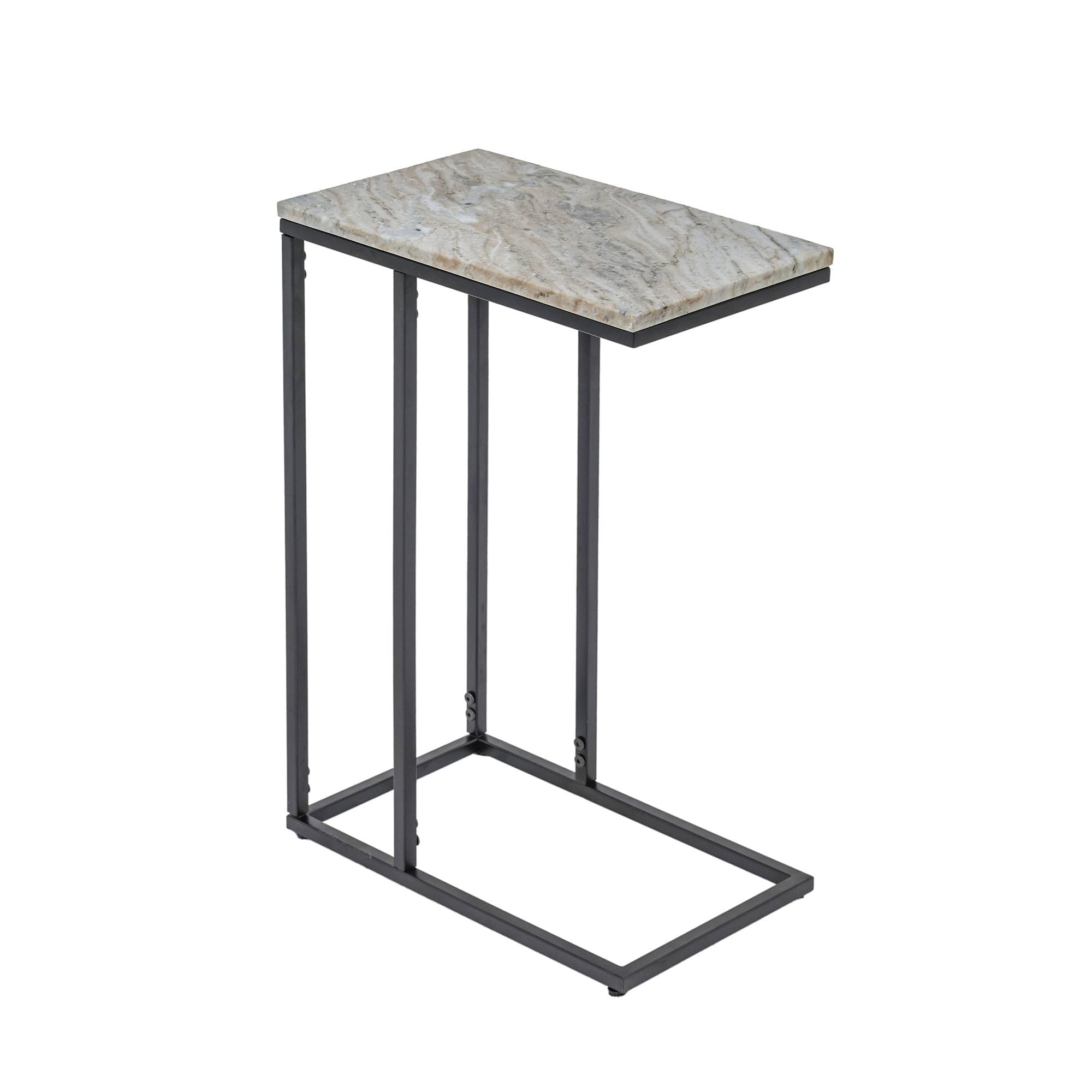 C Table with Marble Top