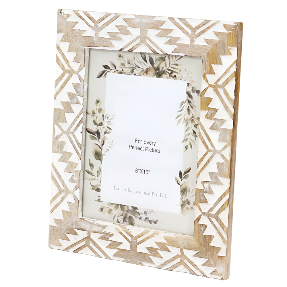Handmade Wooden Carving Photo Frame