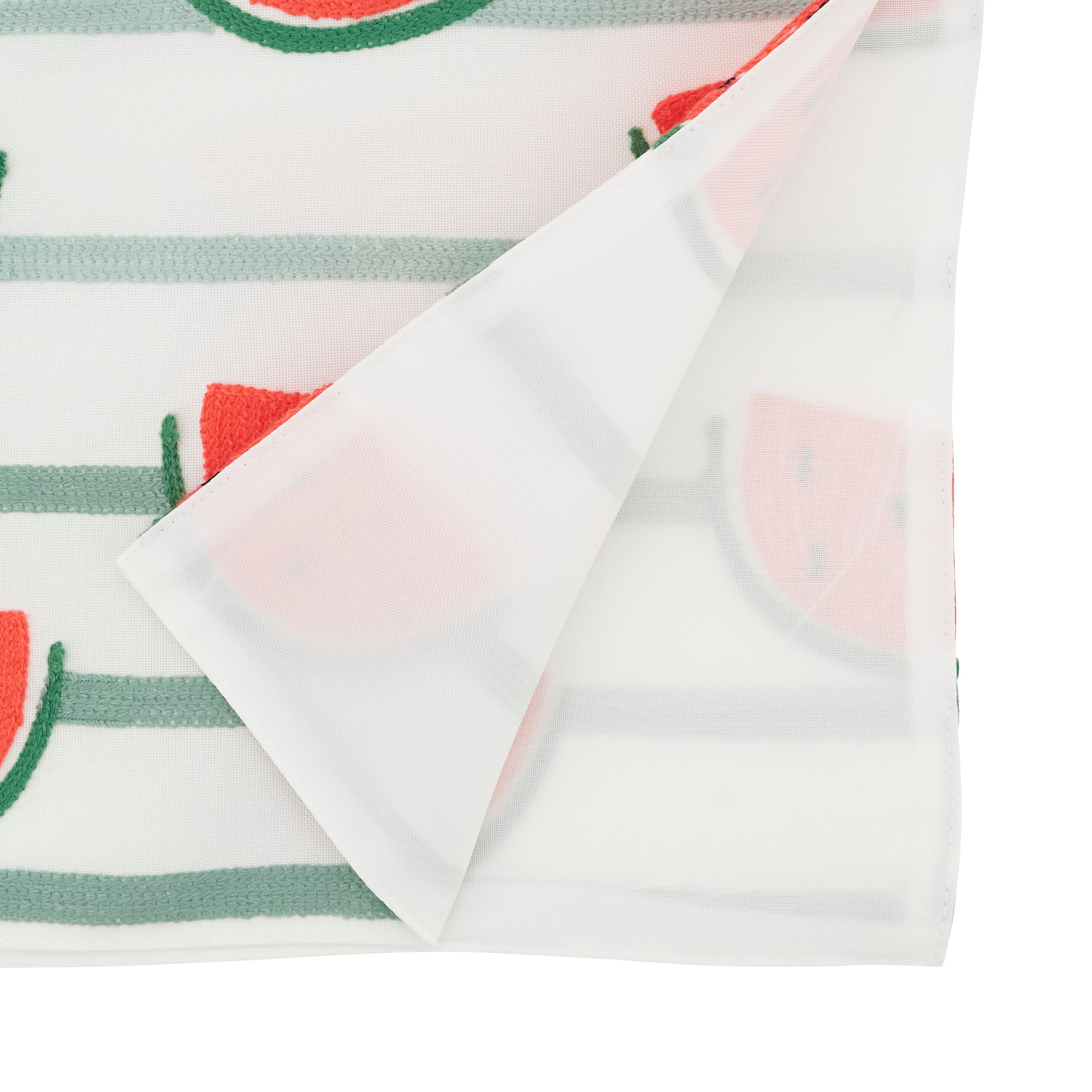 Refreshing Watermelon Slice Table Runner