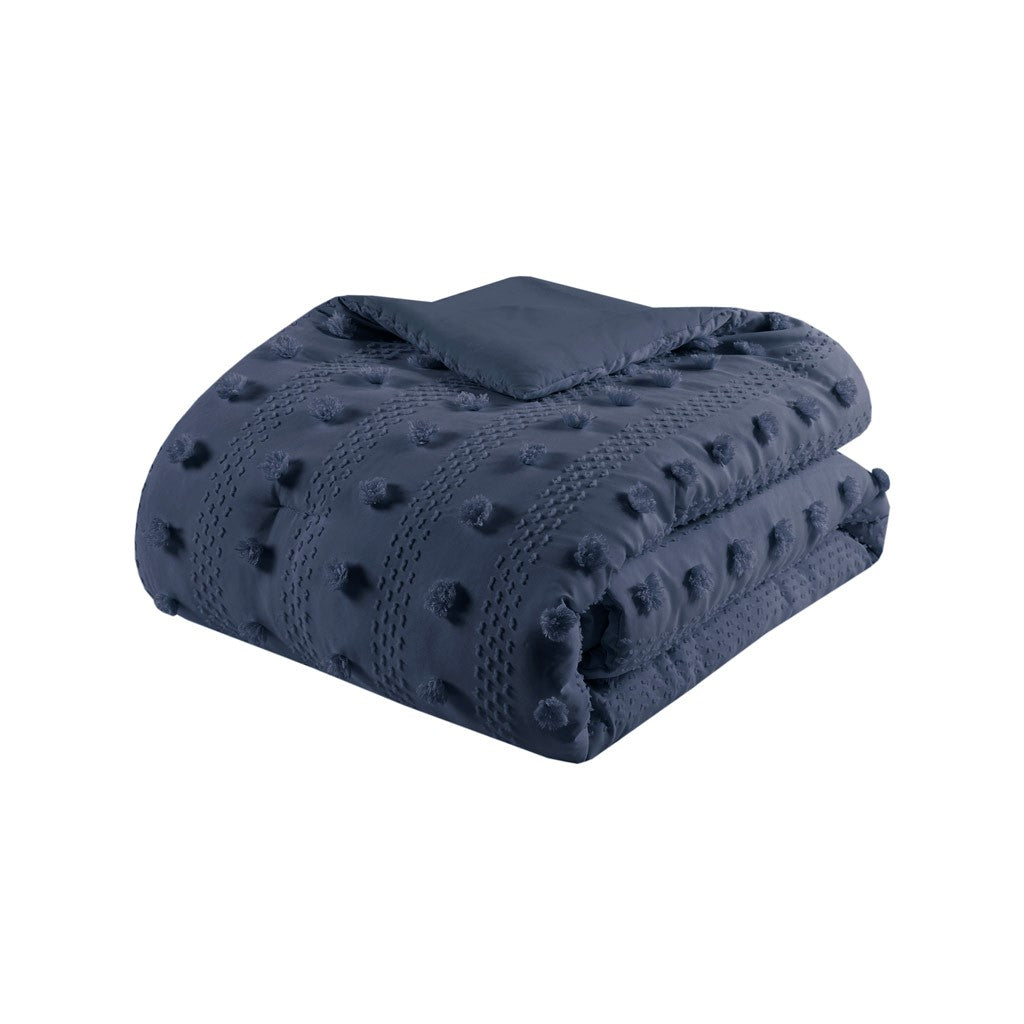 Clipped Jacquard Comforter Set