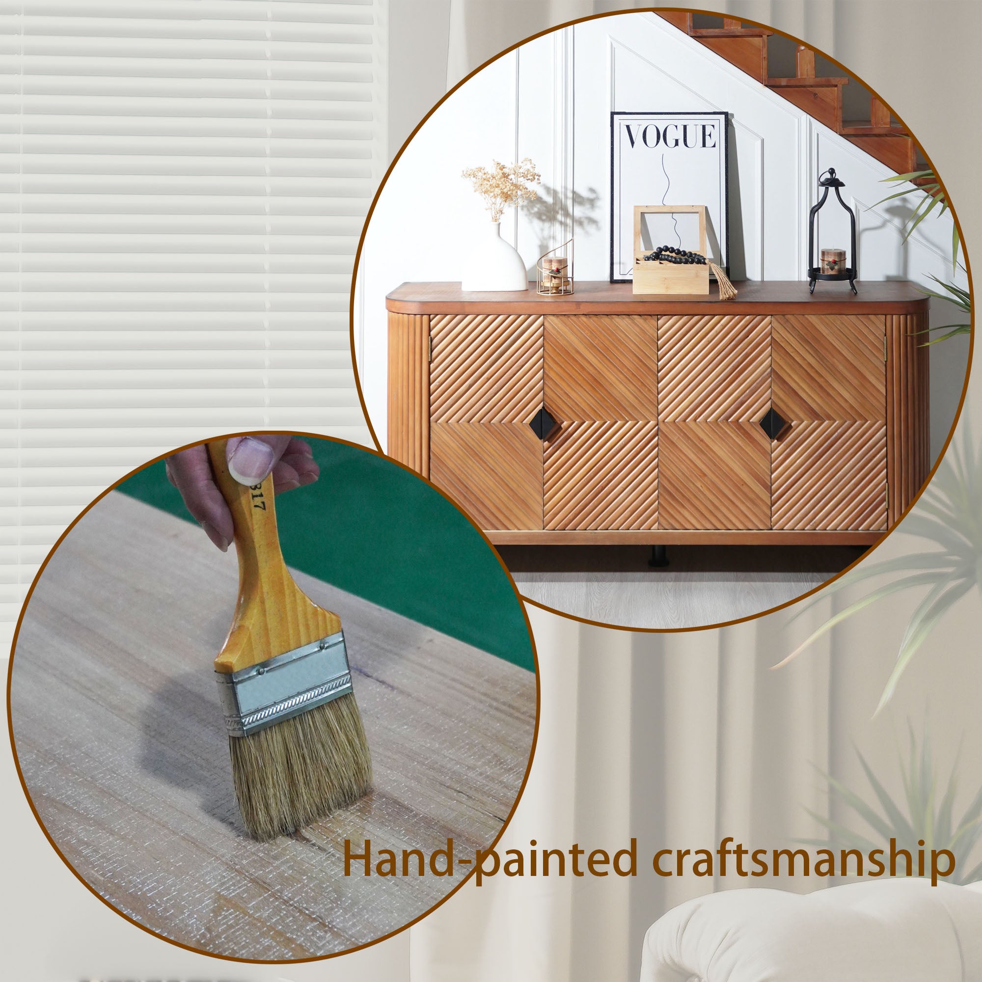 Modern Accent Storage Cabinet