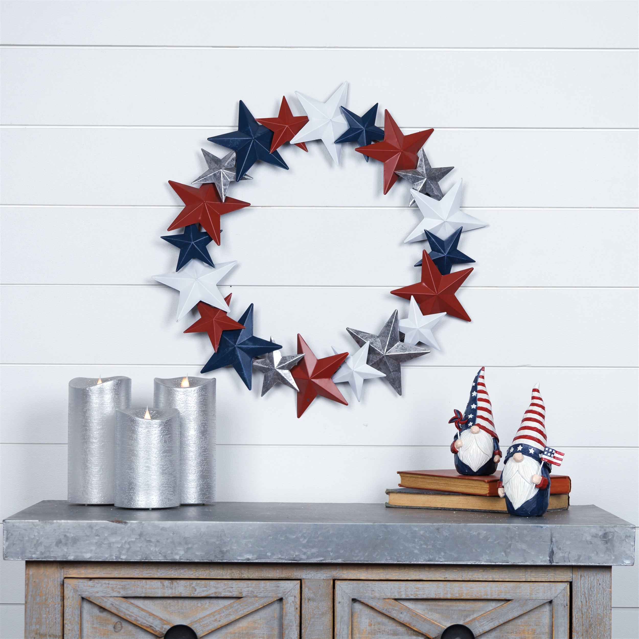 Pier 1 Americana Star Wreath - Thumbnail 2