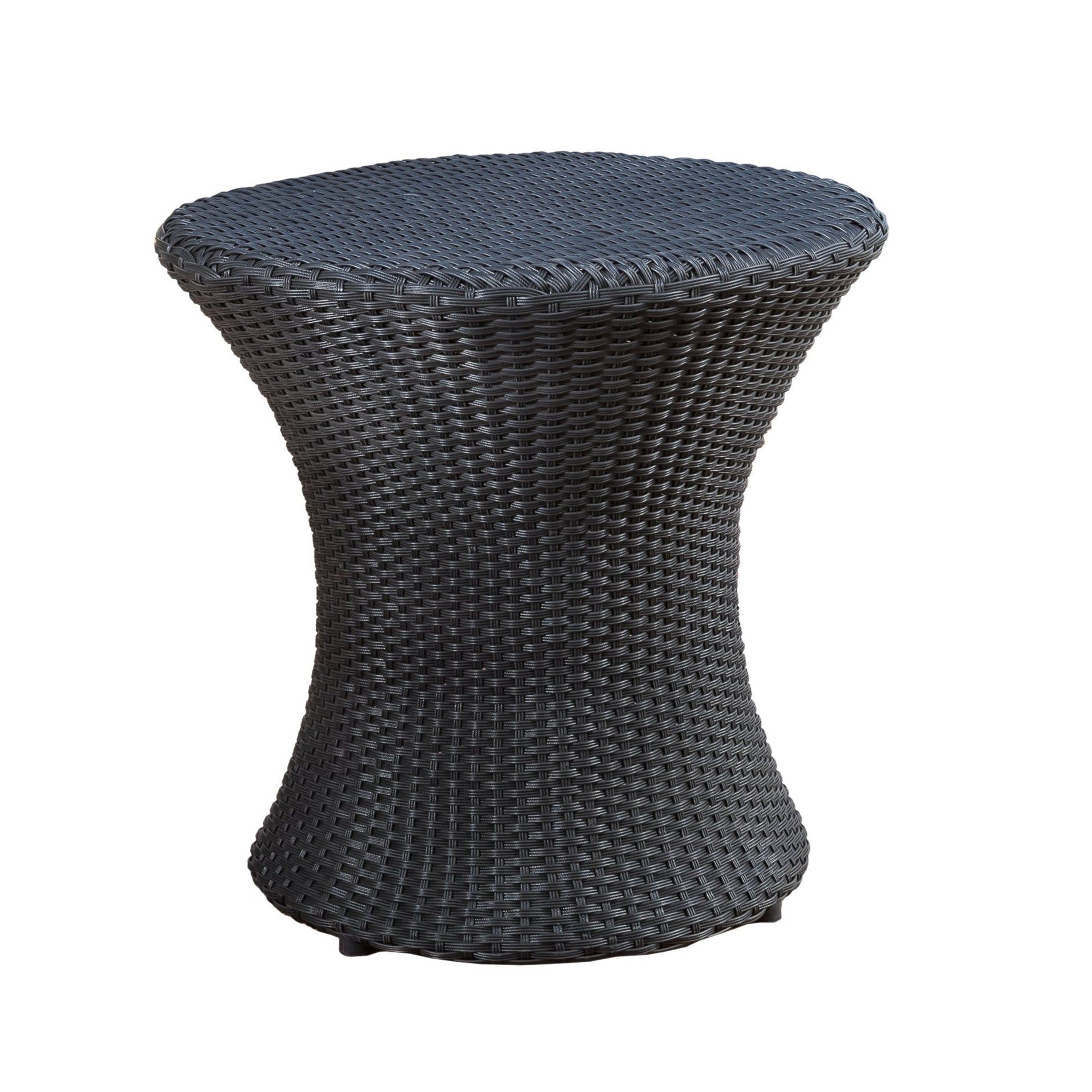 Thrive Hourglass Rattan Outdoor Side Table