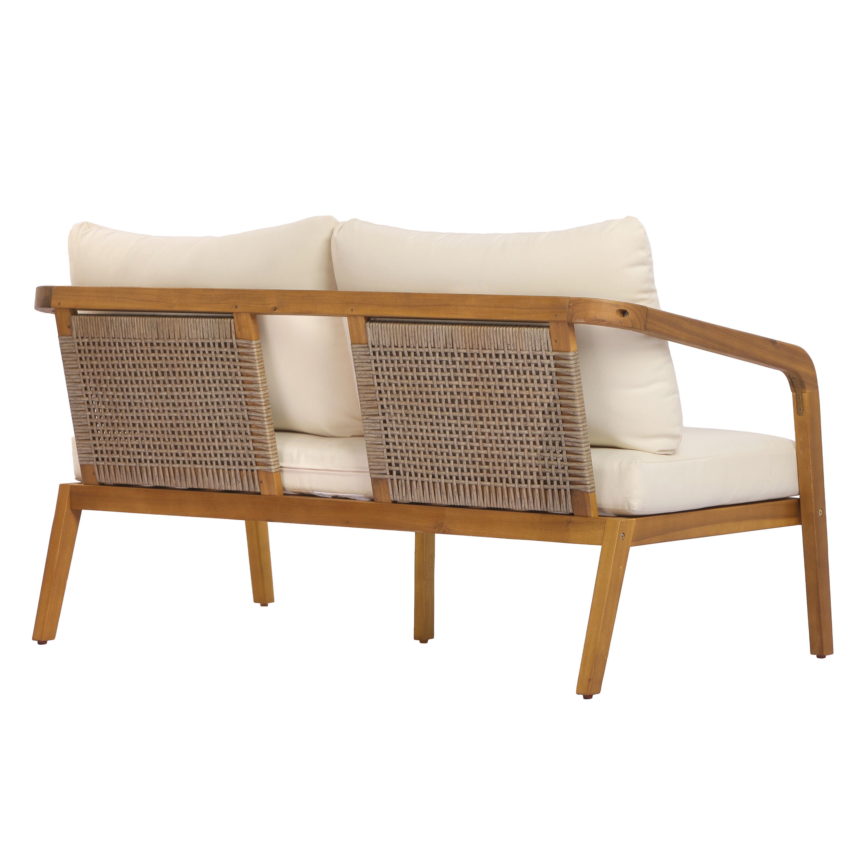 Carlile 2-Piece Outdoor Loveseat & Coffee Table Set