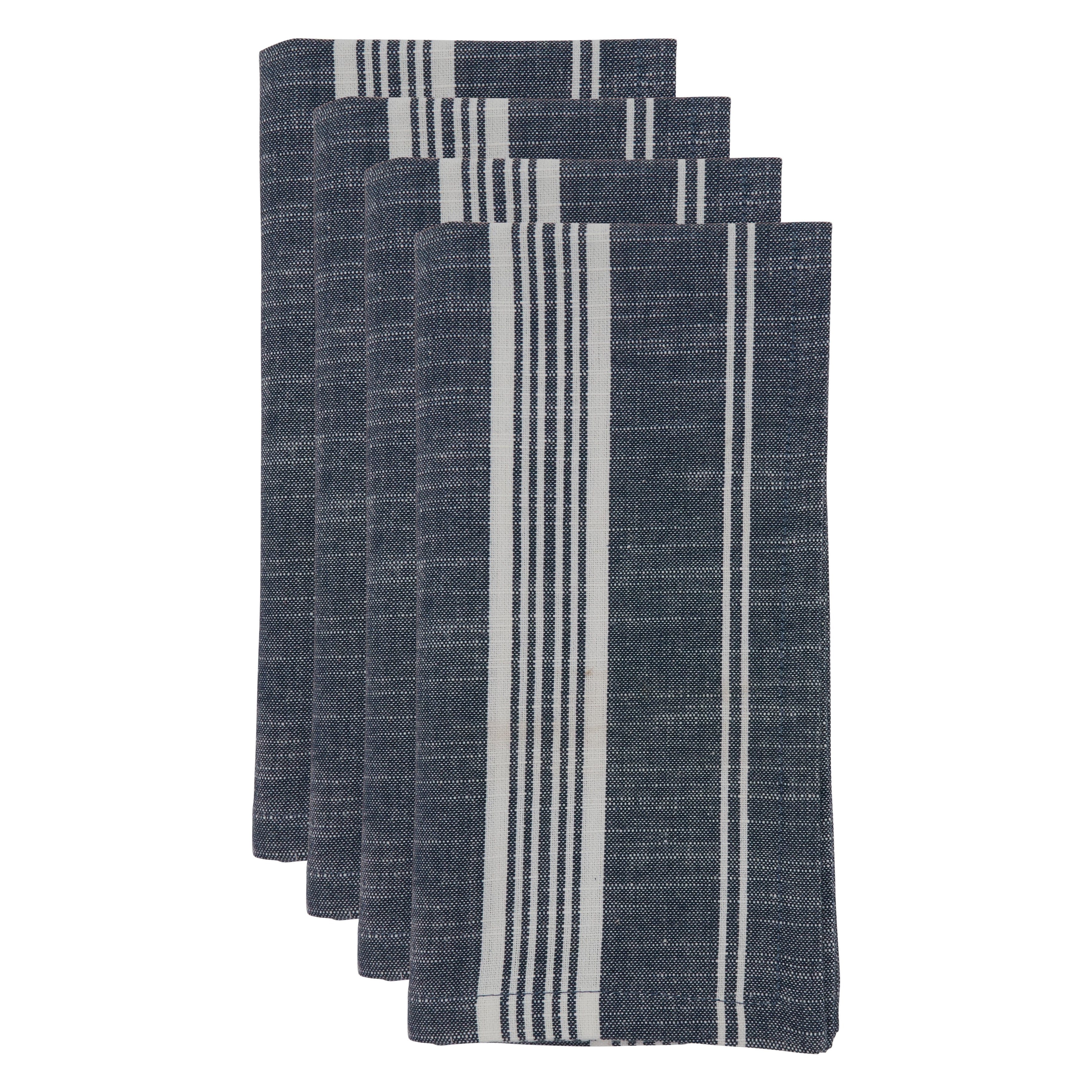 Striped Cotton Table Napkin, Set of 4