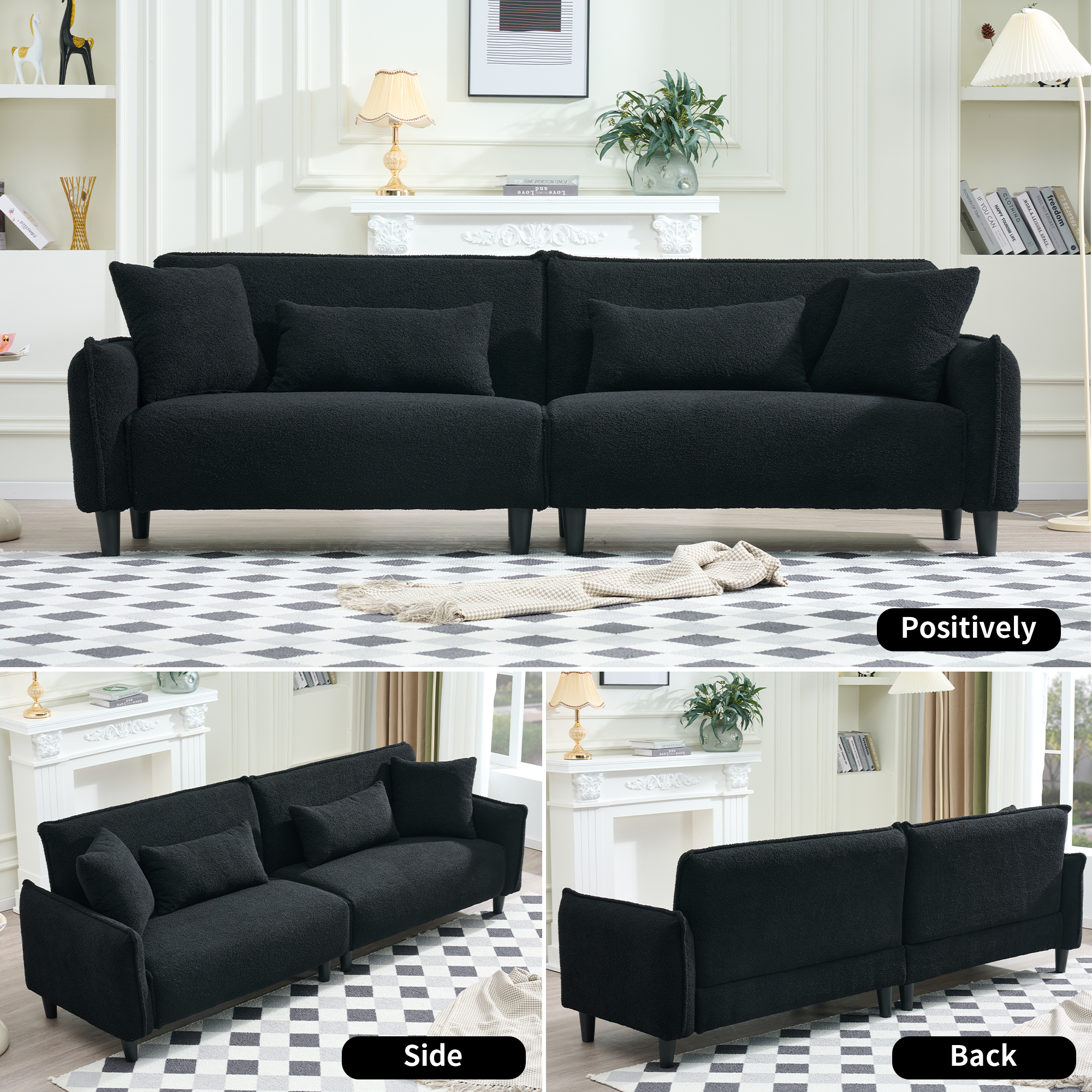 Teddy Velvet Sofa