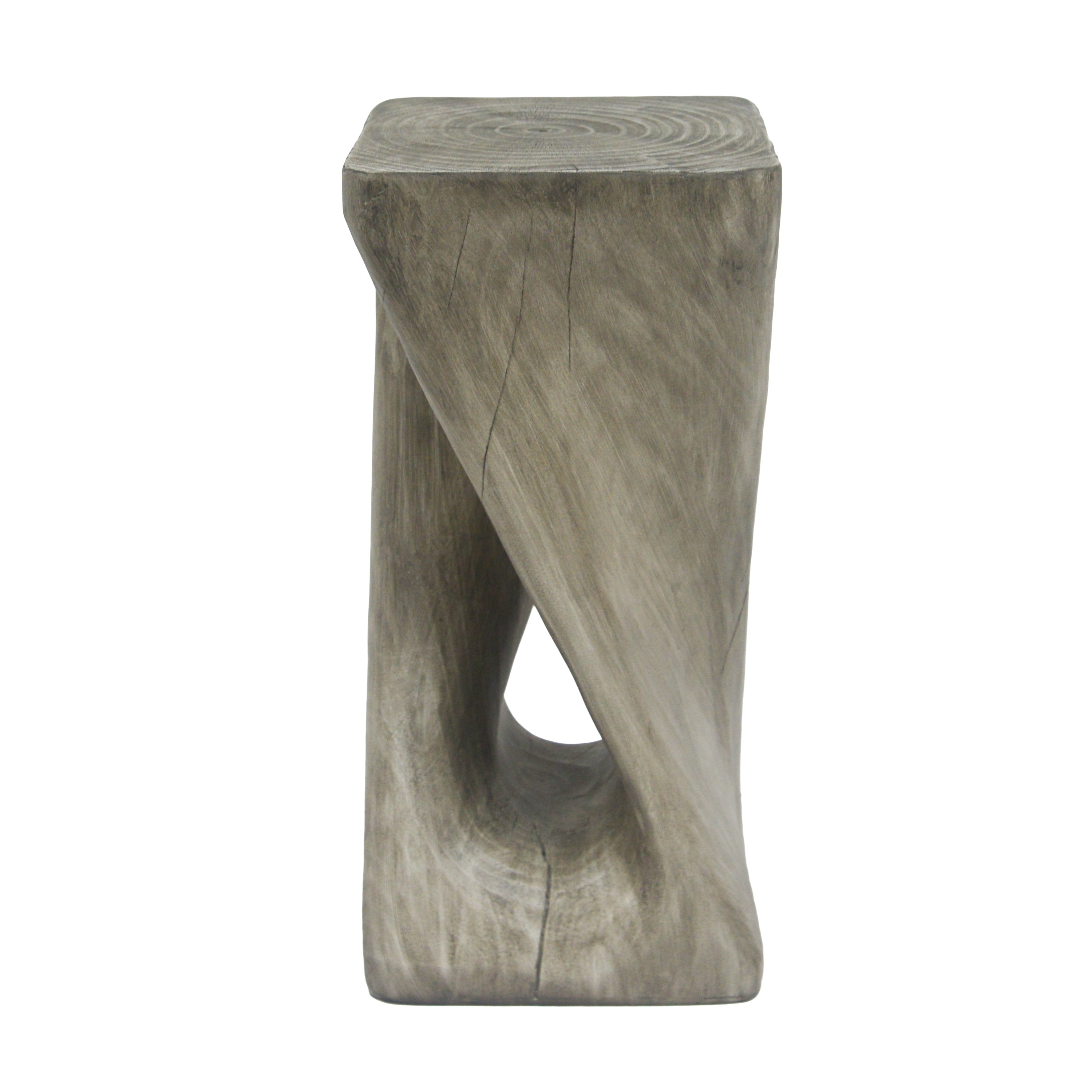 Twist Shape Accent Table