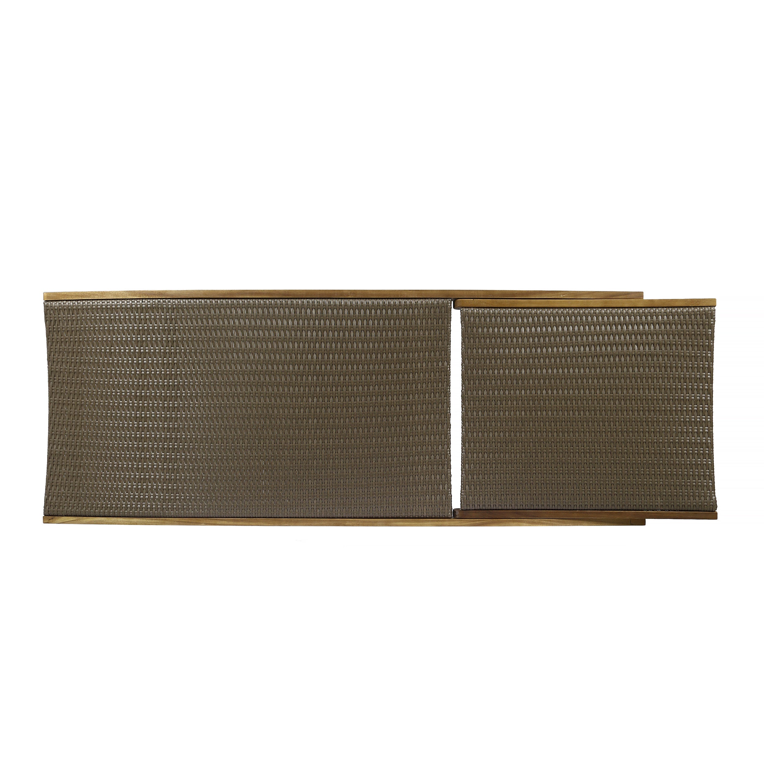 Banzai Chaise Lounge With Pull-Out Tray, Set of 2