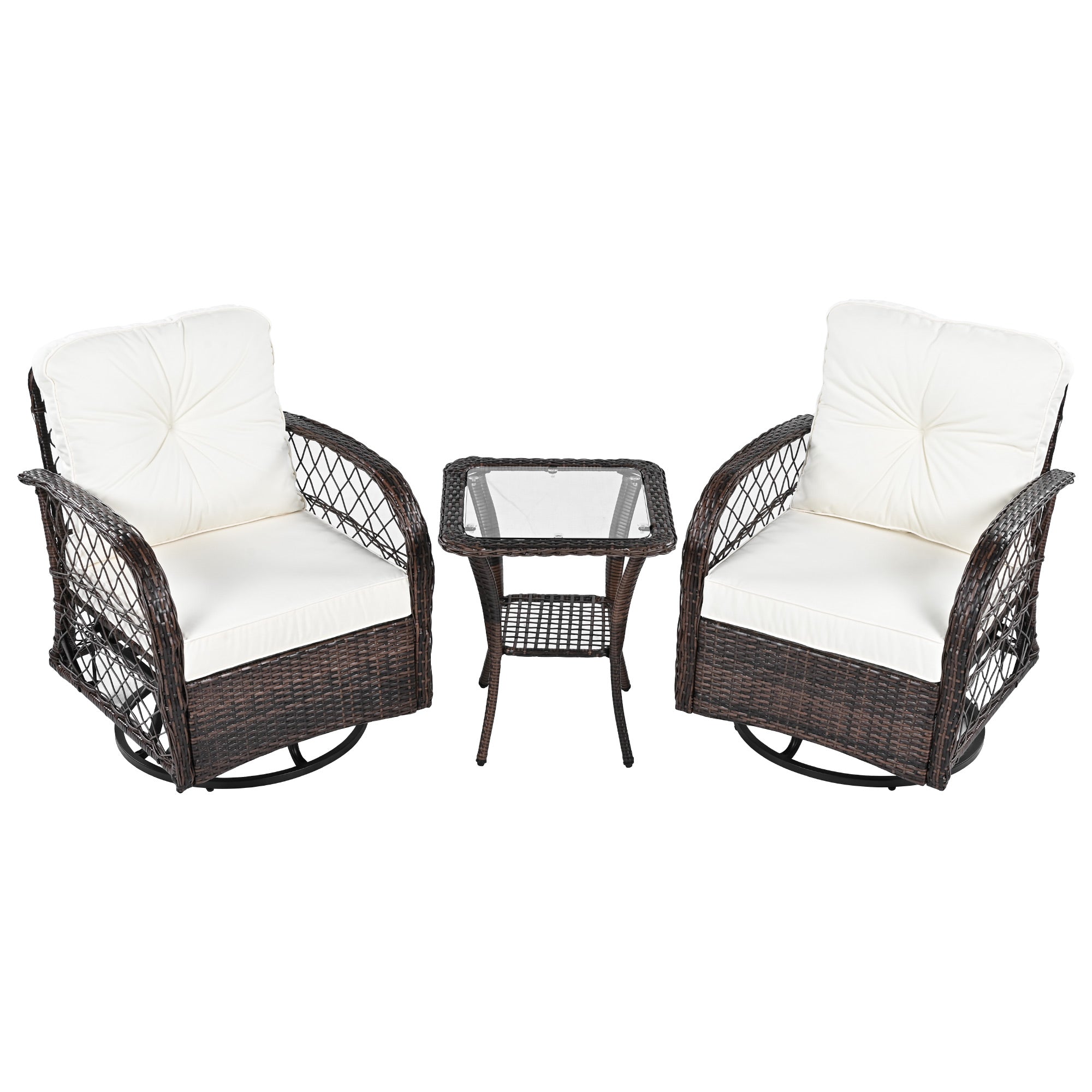 3-Piece Outdoor Chat Set