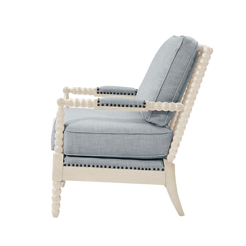 Automata Arm Chair with Open-Back Spindle and Turned Design