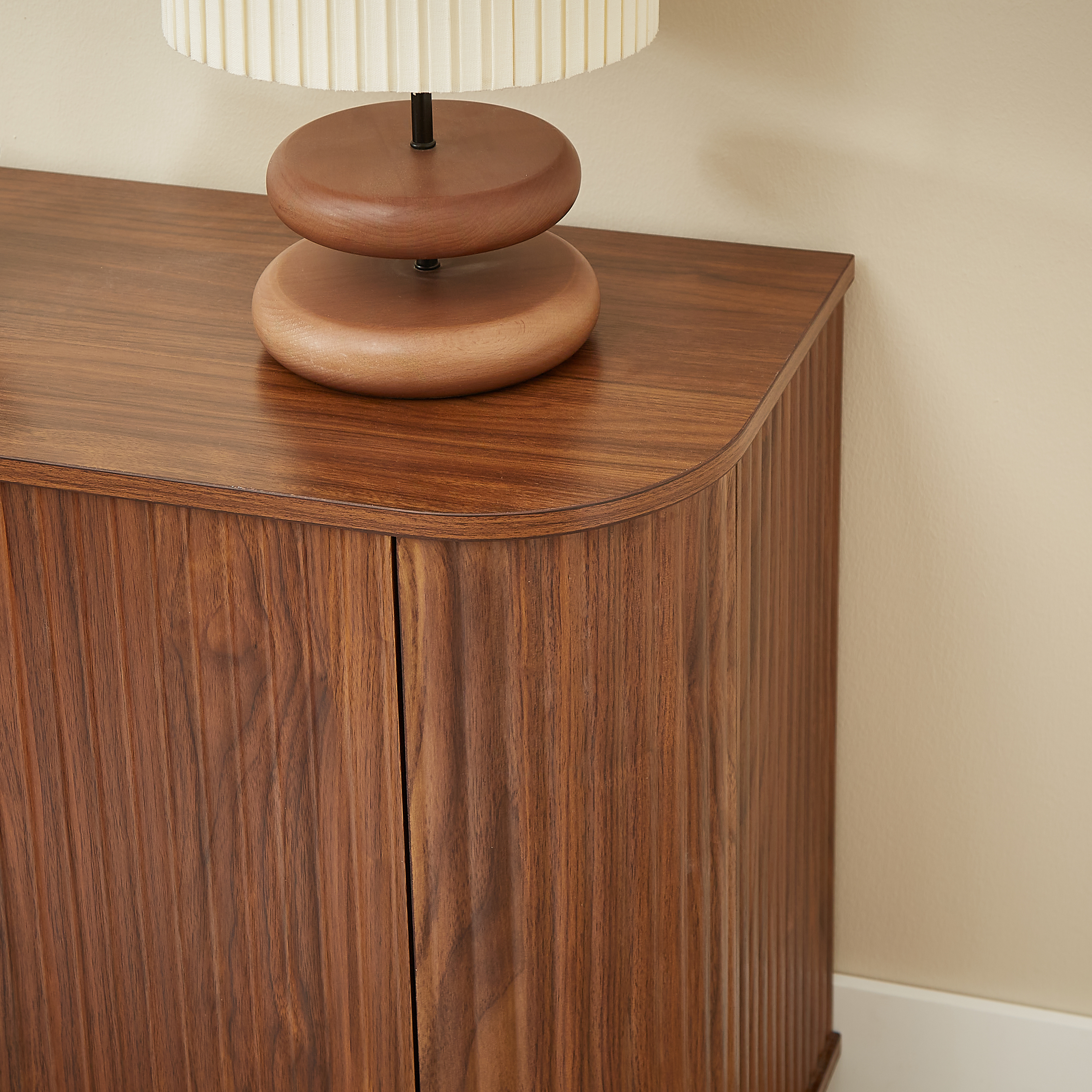 Fluted TV Stand