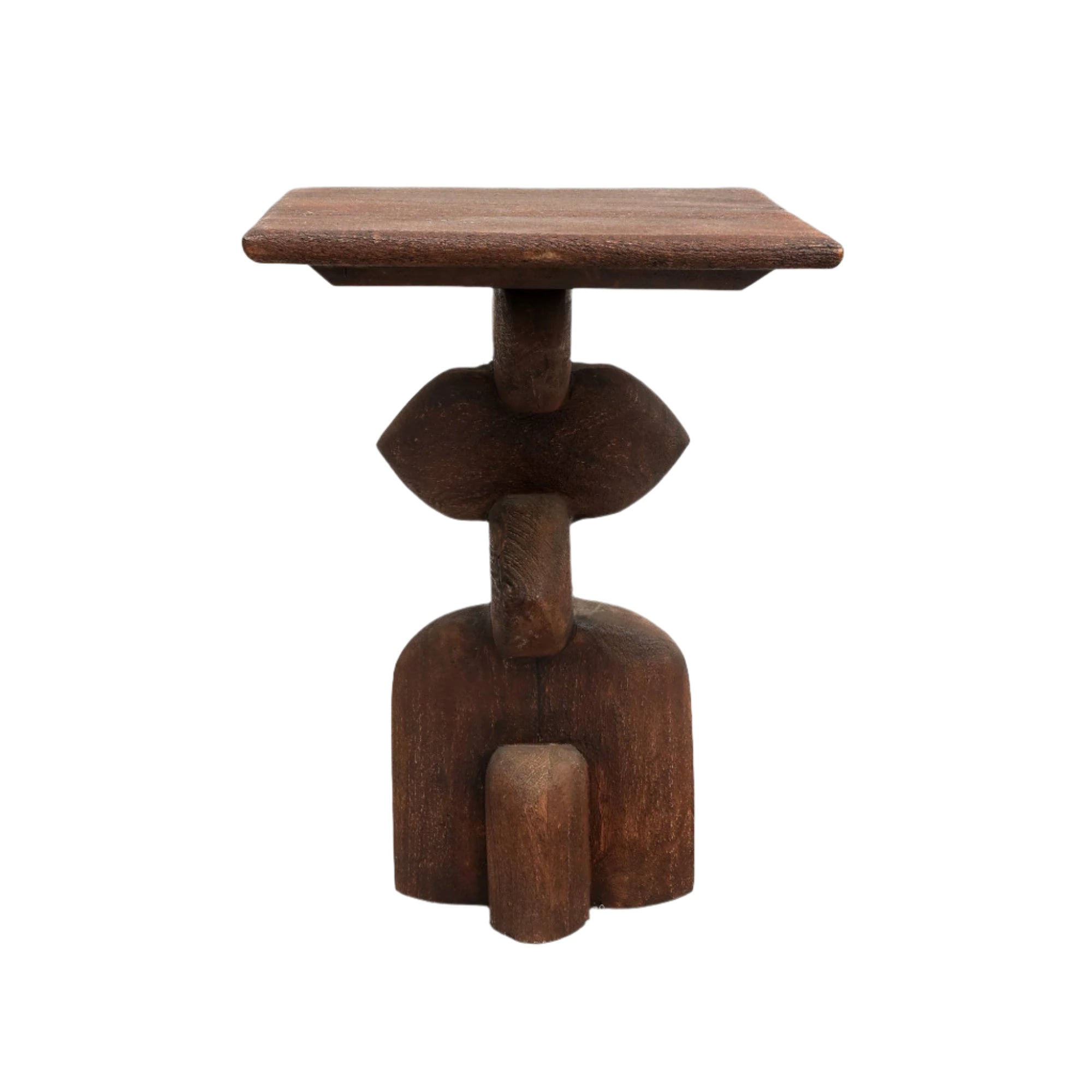 Decorative Wooden End Table For Living Room