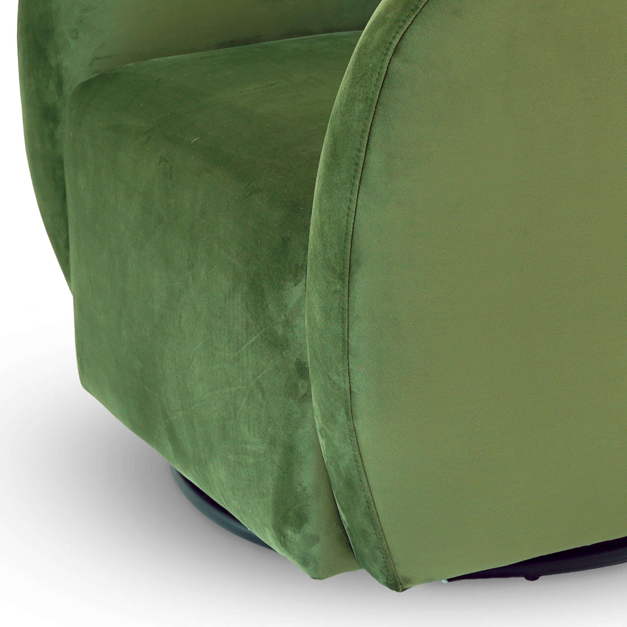 Renee Velvet Swivel Chair