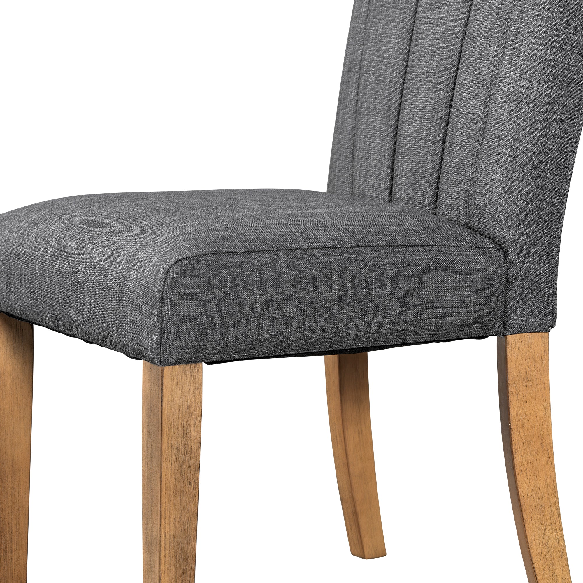 Meadowlark Farmhouse Extendable Wood Dining Table with 4 Upholstered Chairs & Bench