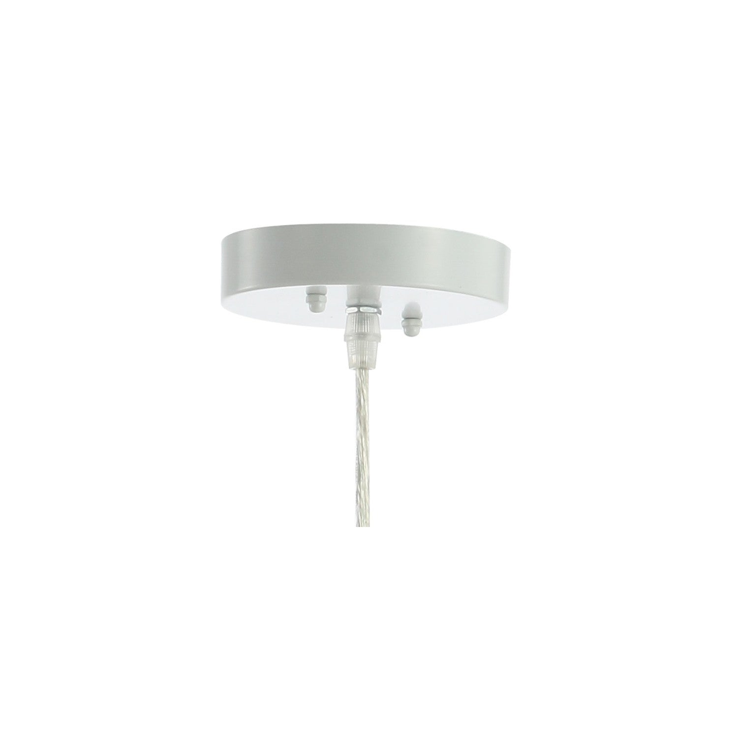 Luna 1-Light Bohemian Modern Woven Rattan/Iron LED Pendant