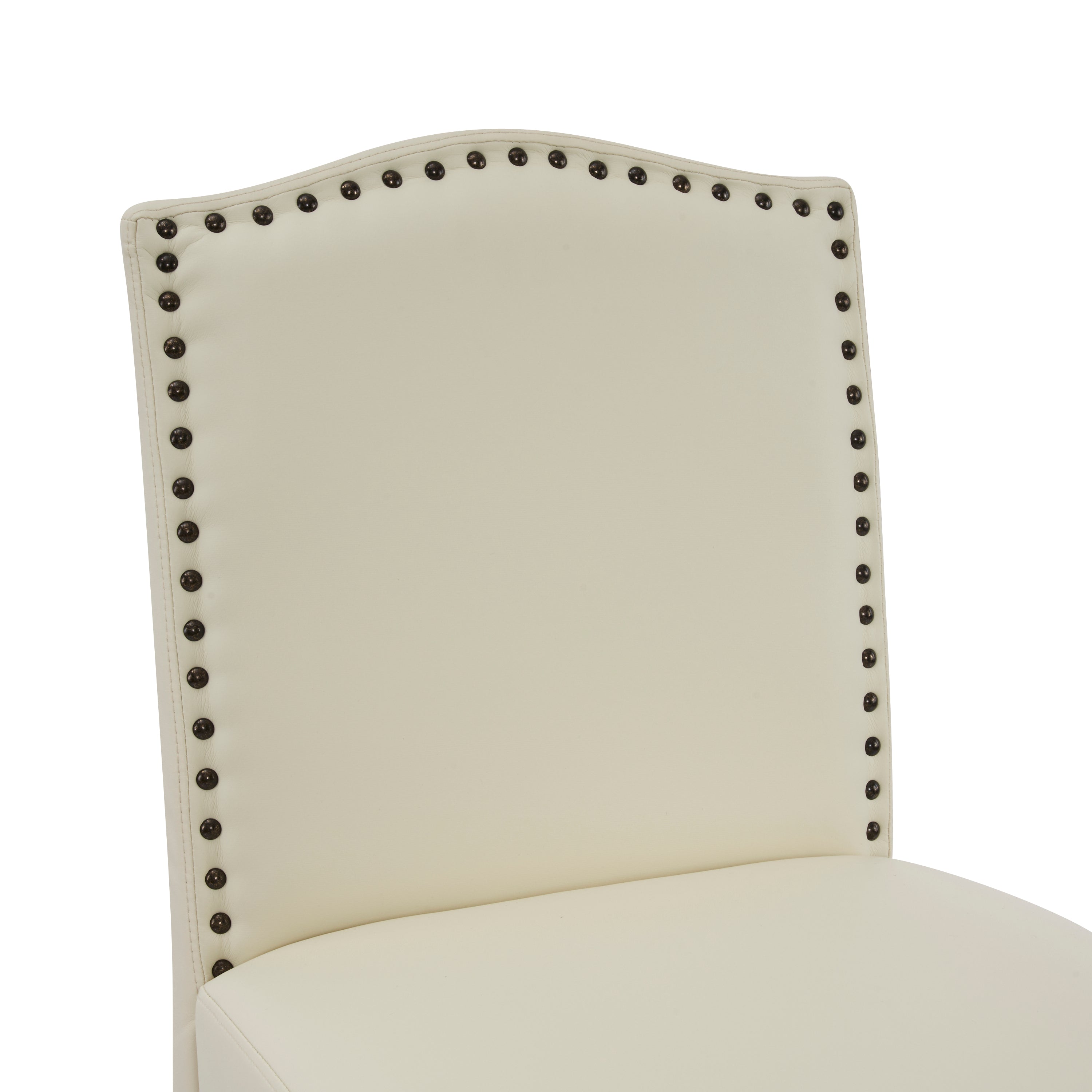 Upholstered Counter Stools with Rubberwood Legs