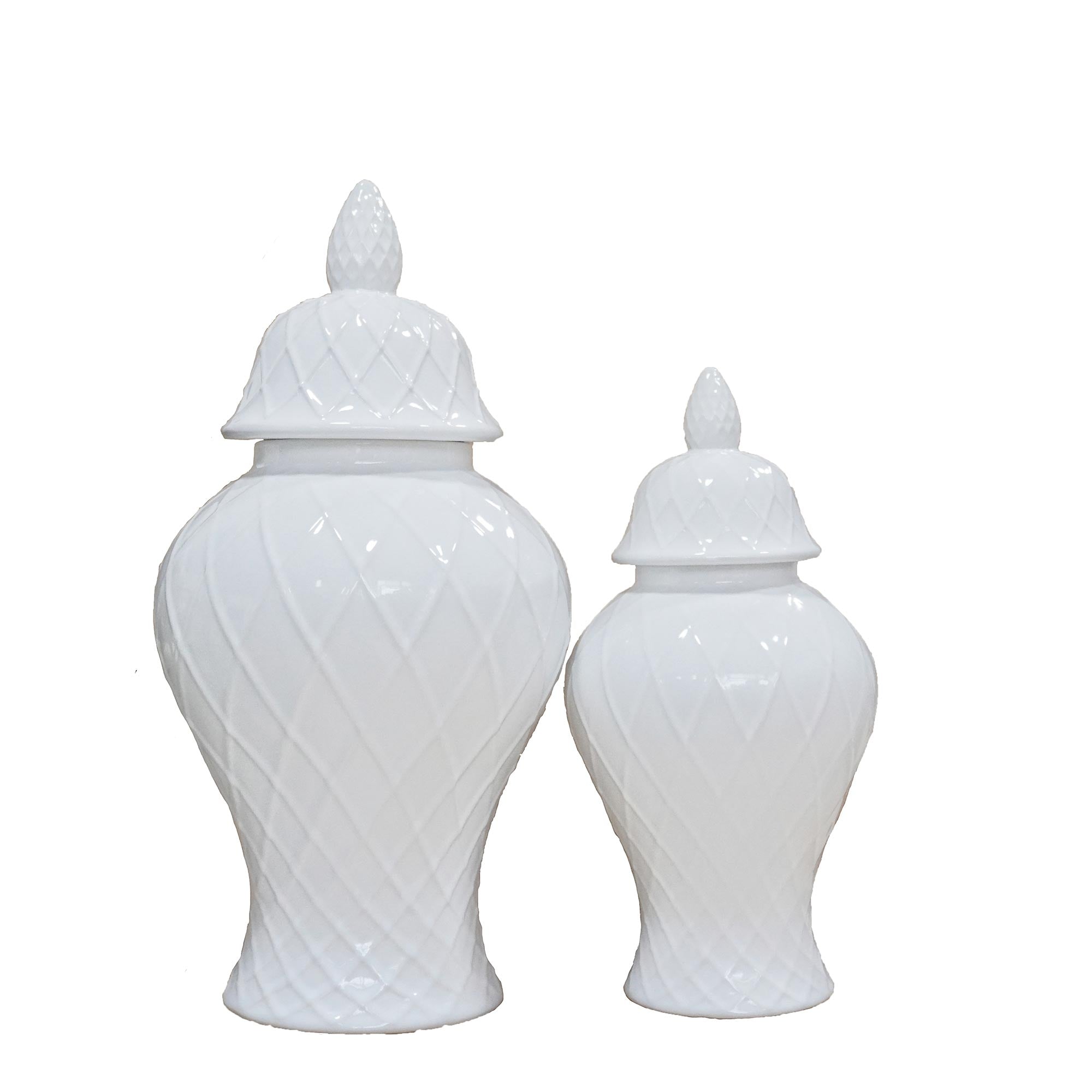 Ceramic Ginger Jar with Removable Lid