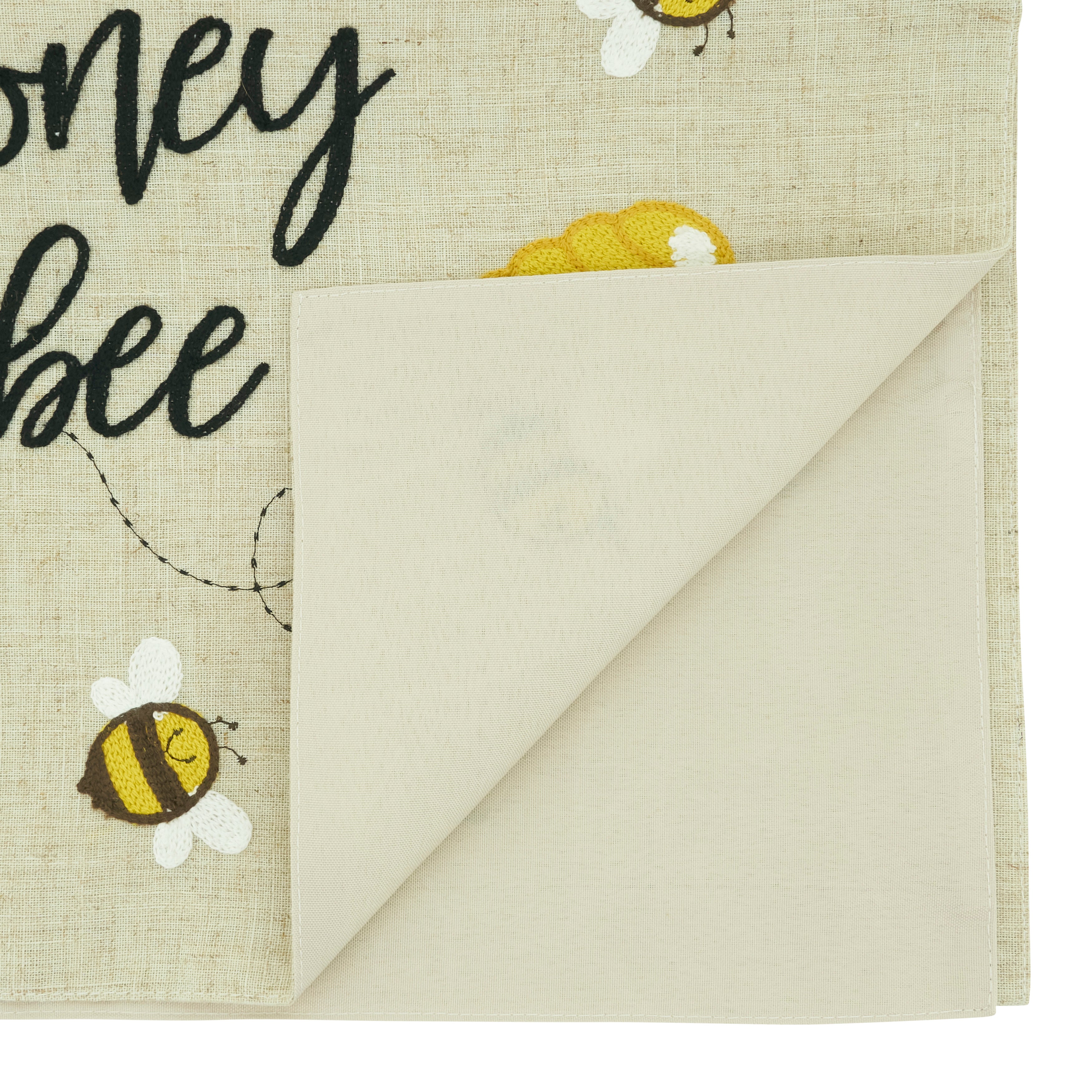 Playful Bee & Hive Table Runner