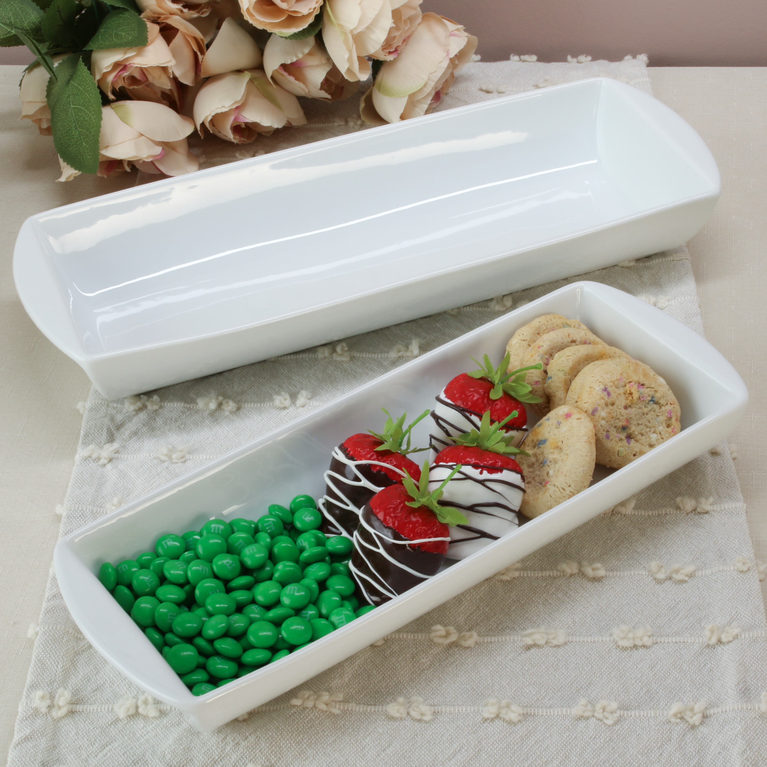 Amar 2 Piece Set Serving Bowls