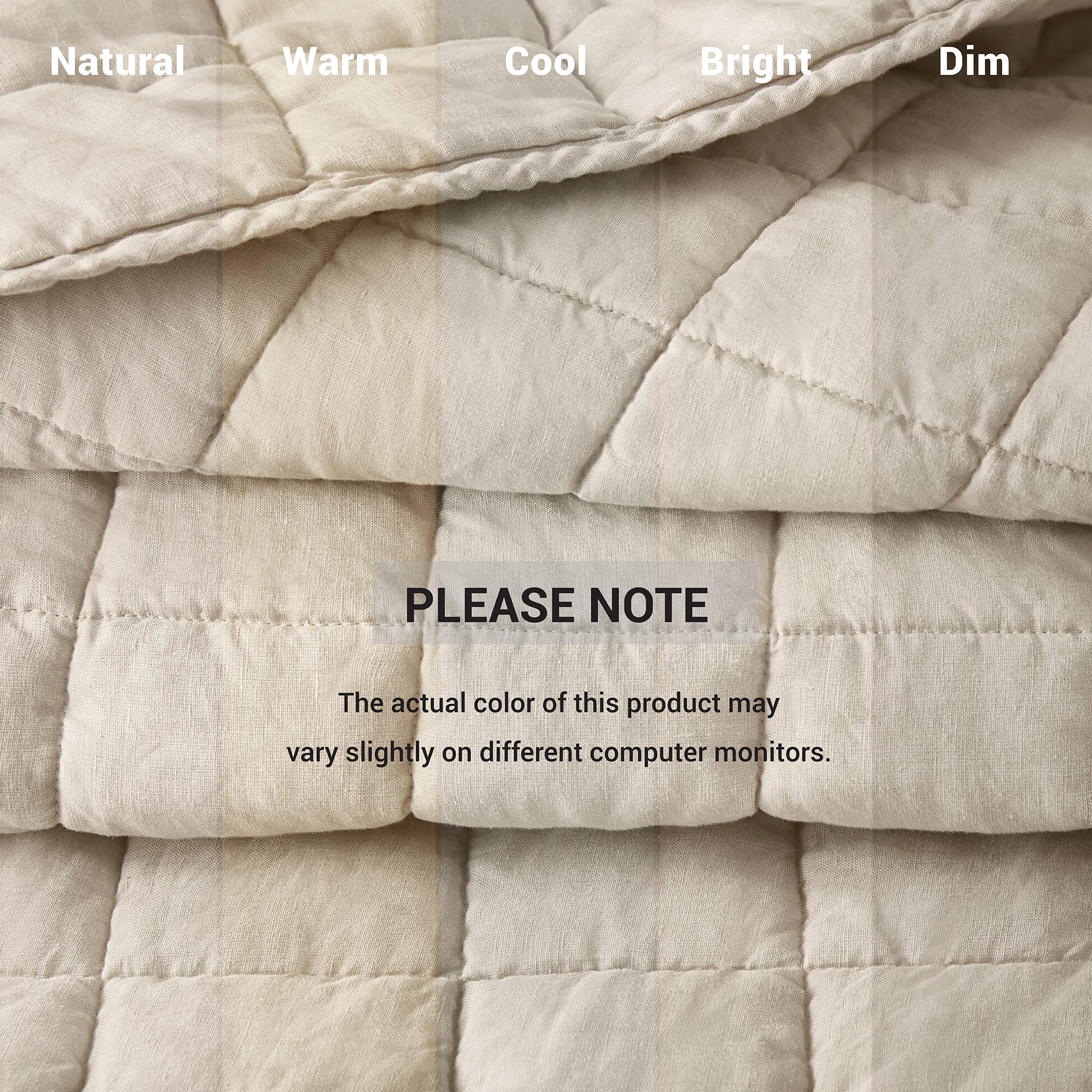 3 Piece Garment Washed French Linen Quilt Set