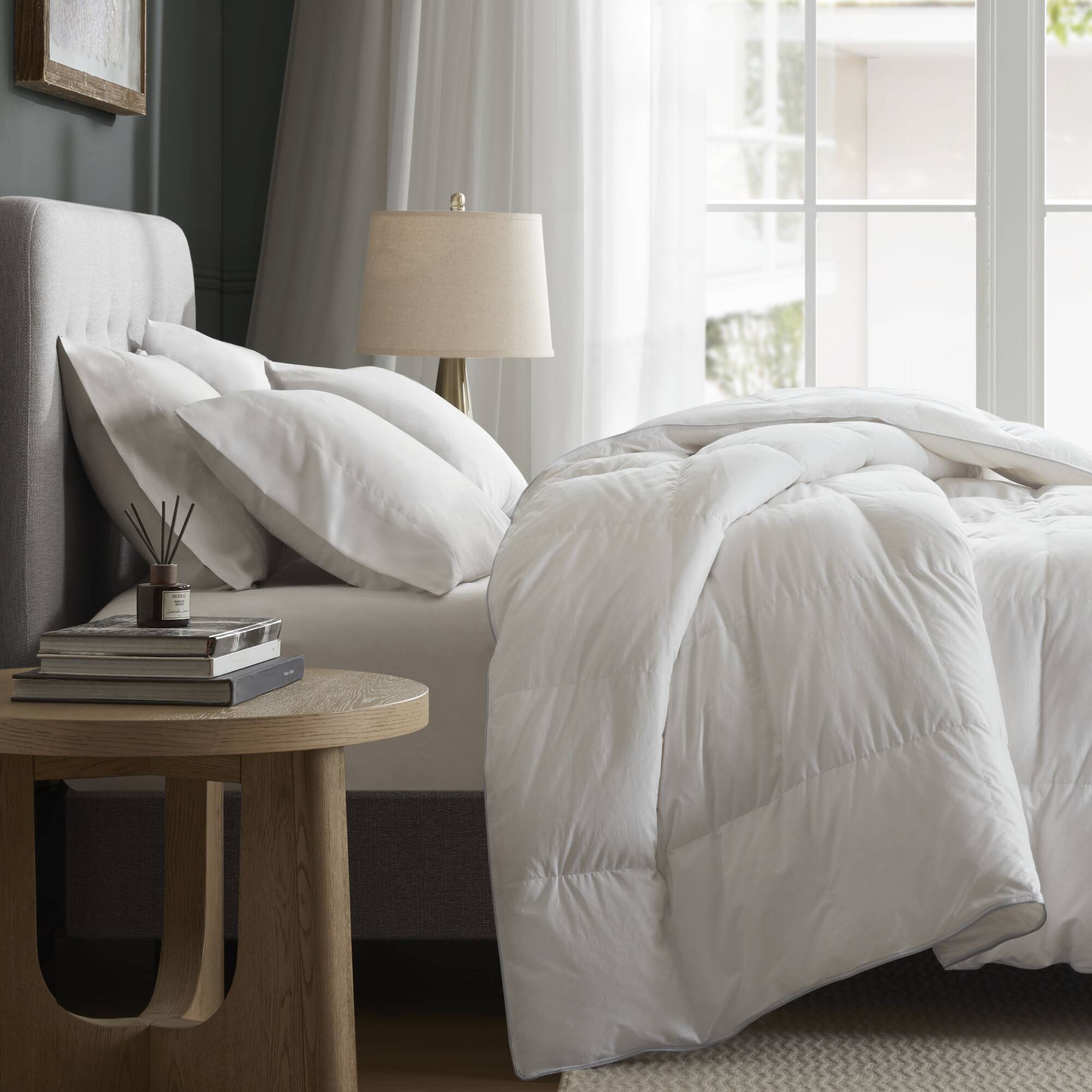 100% Cotton Shell Comforter