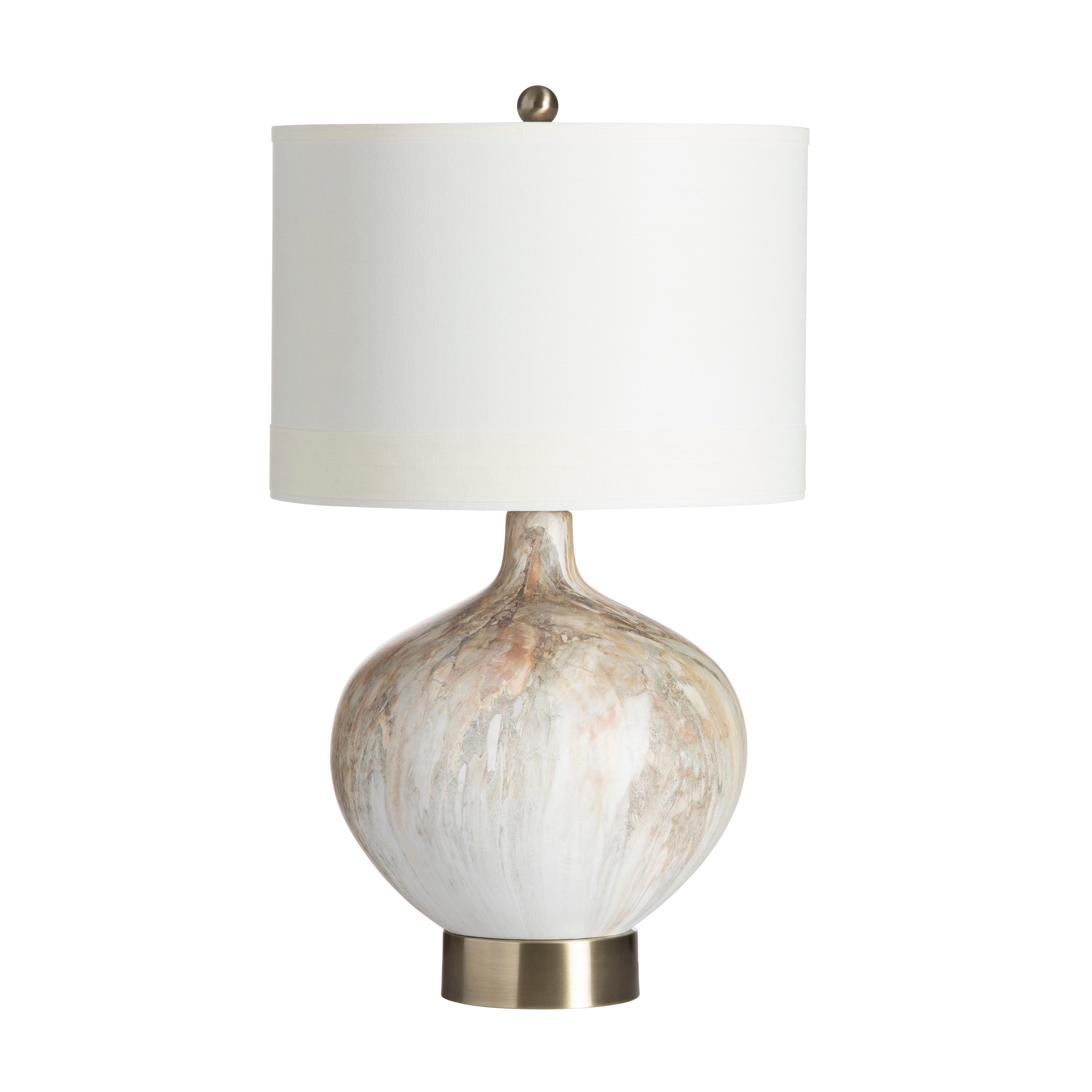 Marbled Table Lamp