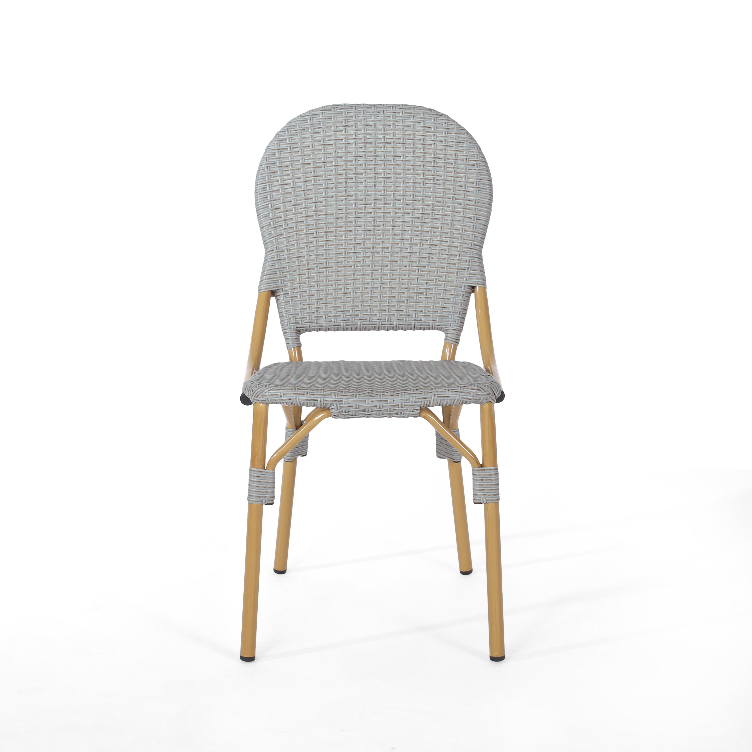 Eternity 3-Piece Bistro Set with 2 Armless Chairs and Round Table