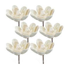 Ivory-Velvet-Magnolia-Stem-with-Silver-Bead-Accents-(set-of-6)-White-Faux-Florals