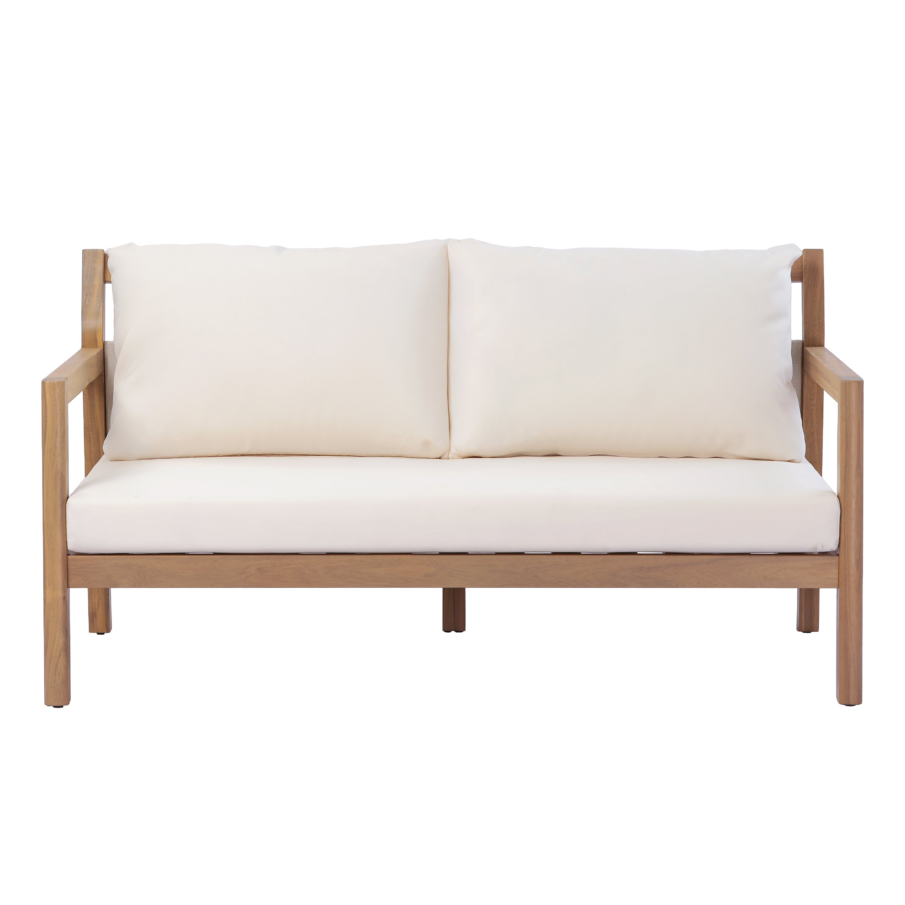 Pablo Outdoor Patio Loveseat and Coffee Table