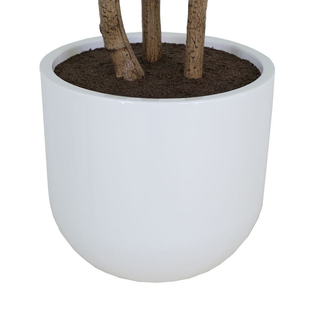 Faux Potted Sumac Tree, 7 ft