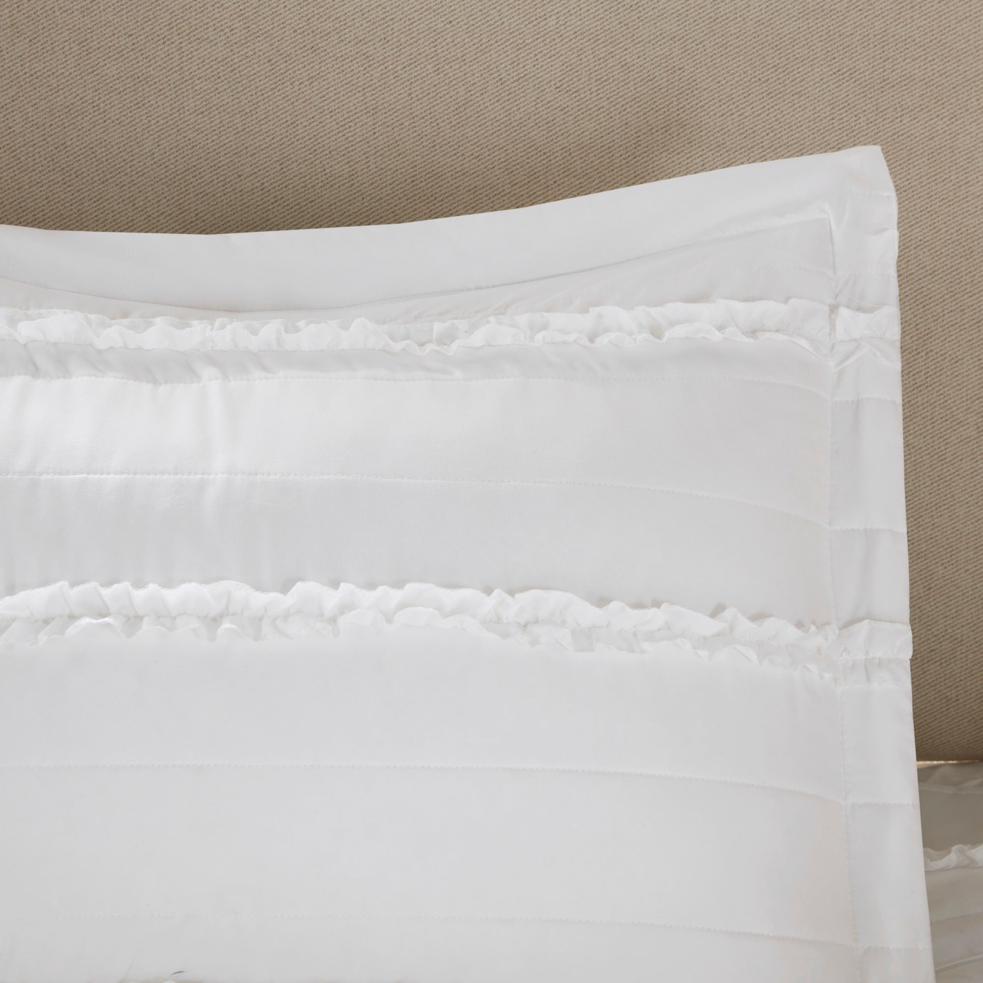 Celeste 5-Piece Microfiber Ruffled Comforter Set