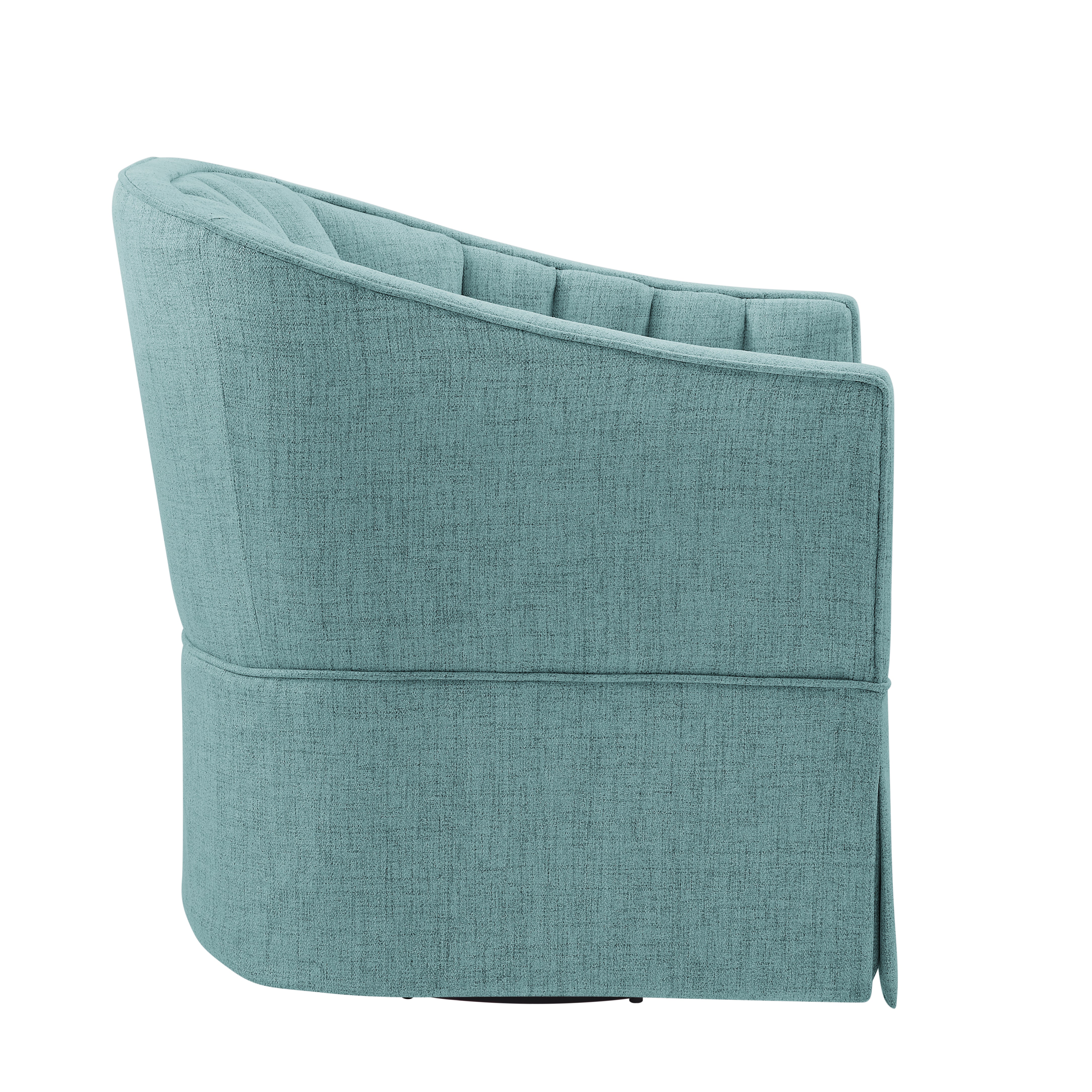 Skirted Swivel Accent Chair