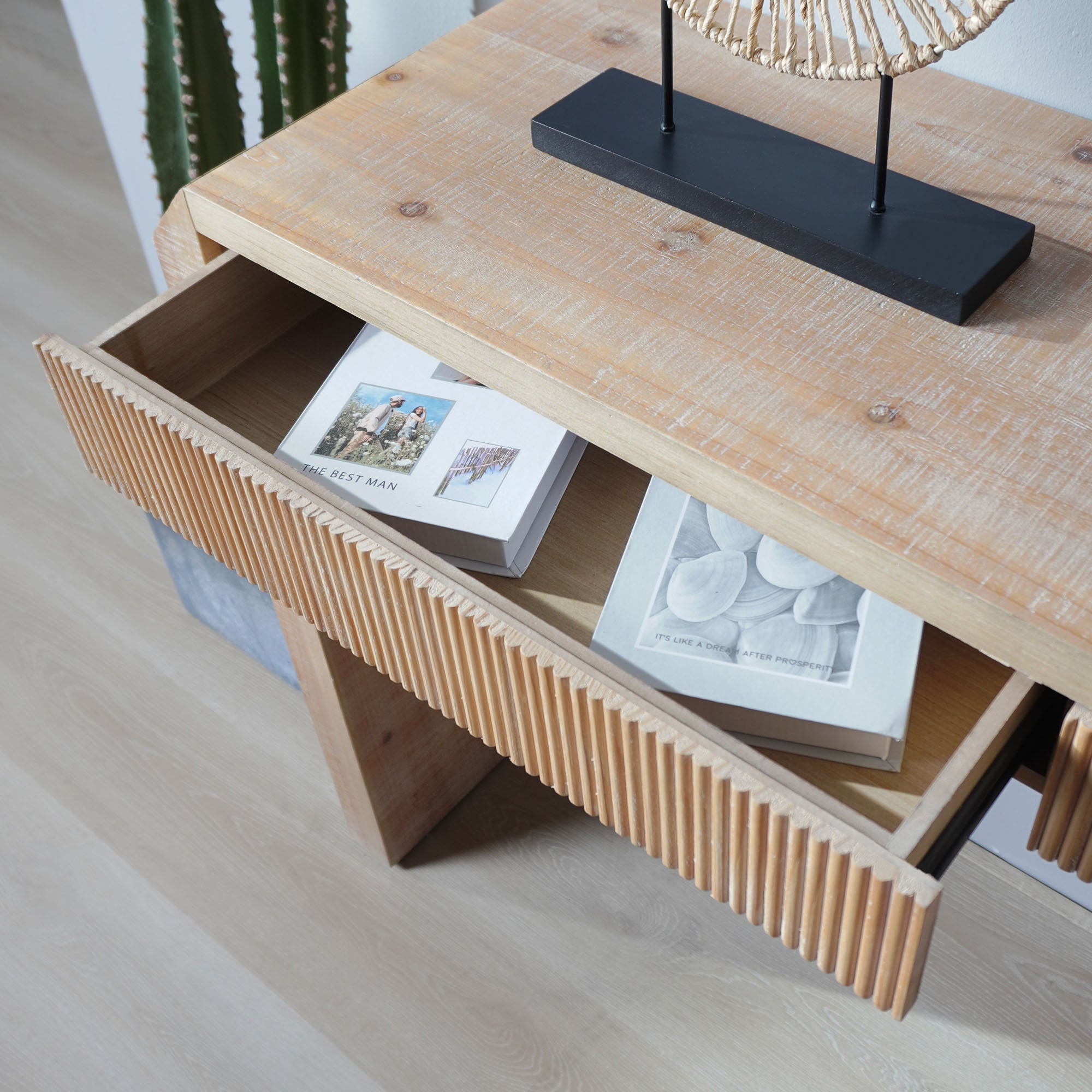 Awala Console Table with Storage Drawer
