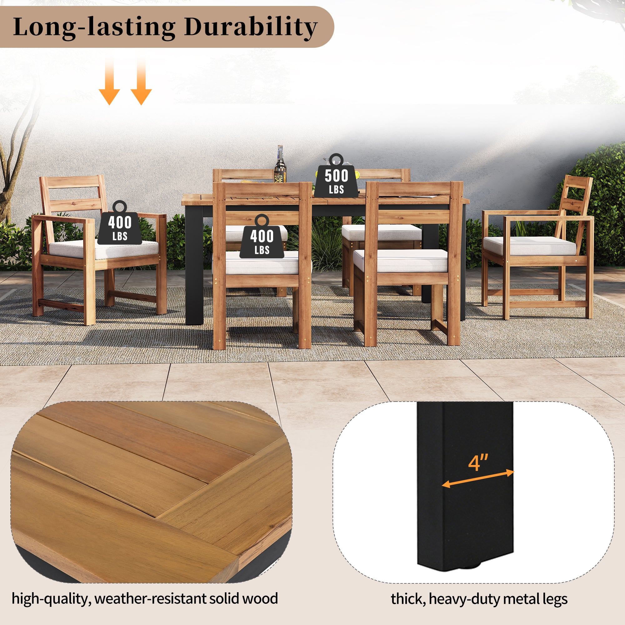 7-Piece Patio Dining Set