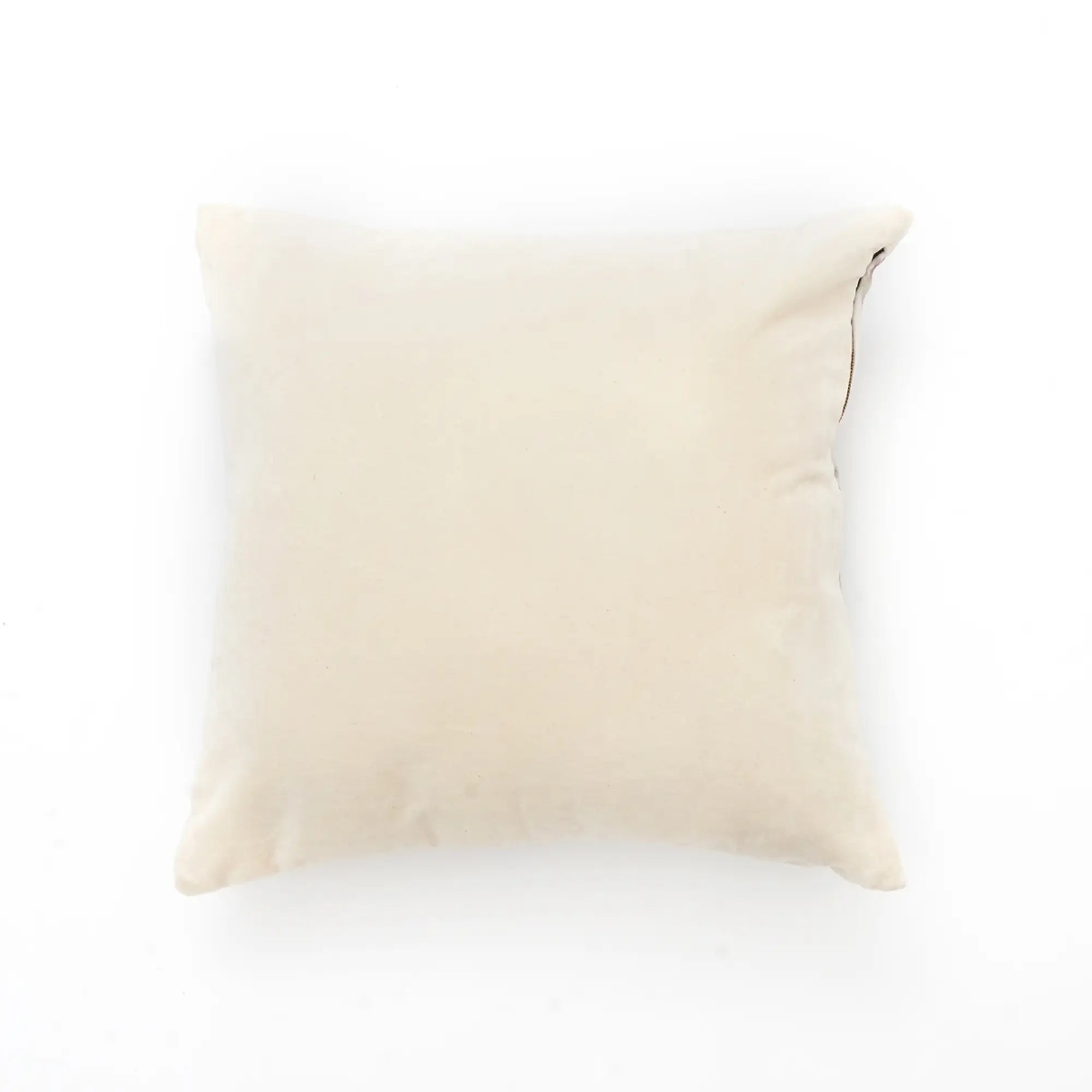 Cotton Velvet Flower Printed Pillow