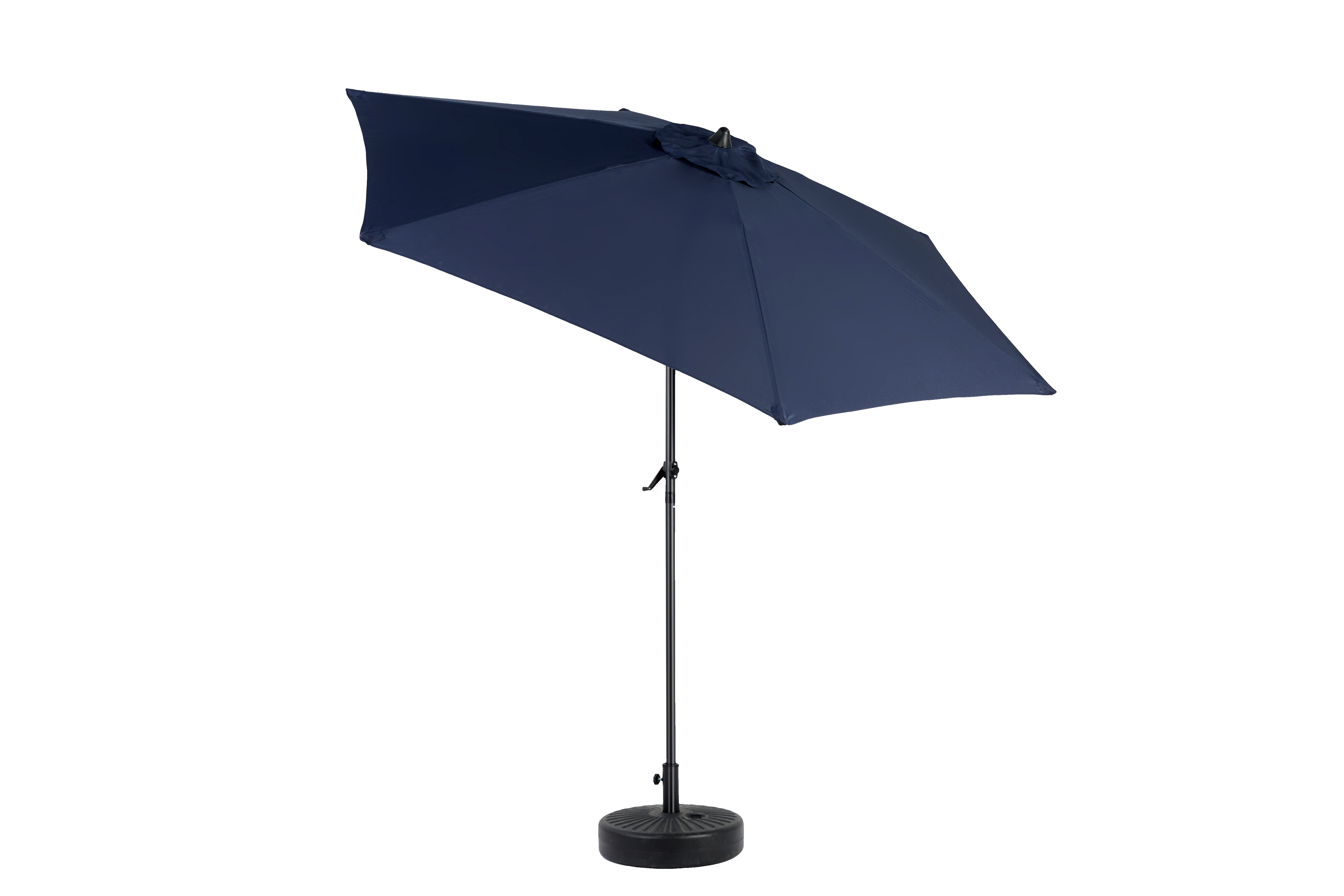 9' Outdoor Patio Umbrella Outdoor Table Umbrella with Push Button Tilt and Crank, Base Not Included