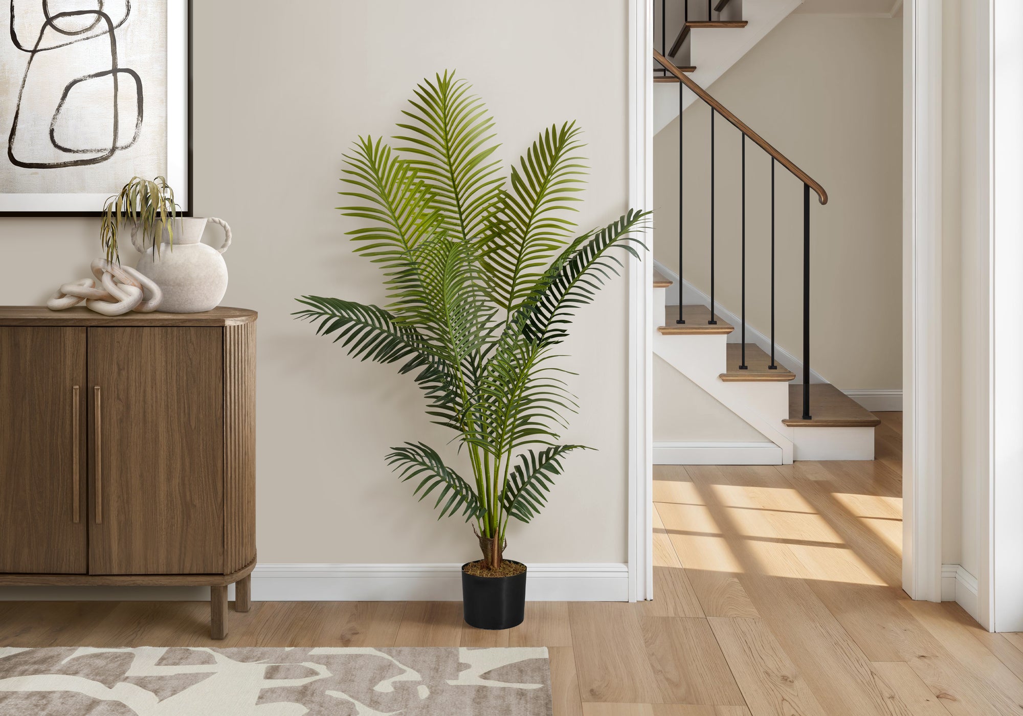 57" Faux Palm Tree
